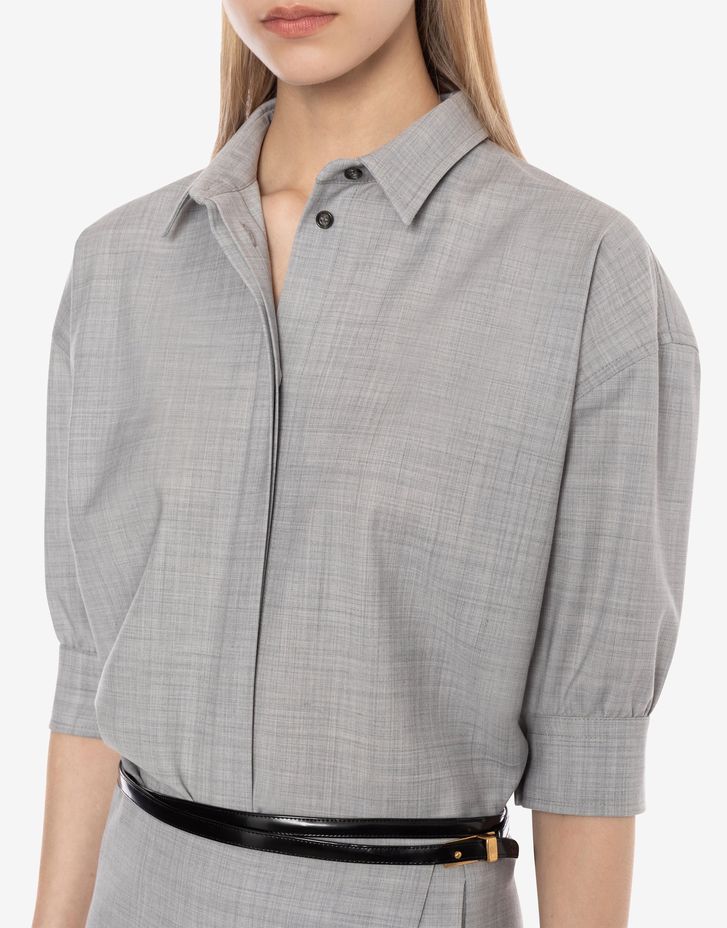 Camicia in fresco lana、mySite、aoinhome