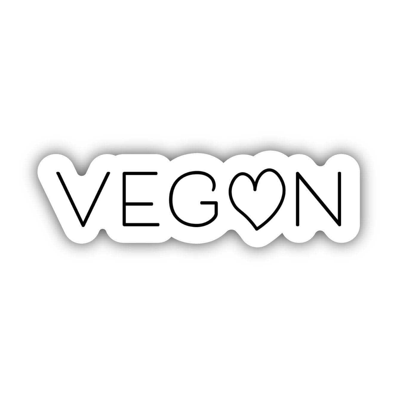  Vegan Heart Sticker、mySite、elrpsem3k