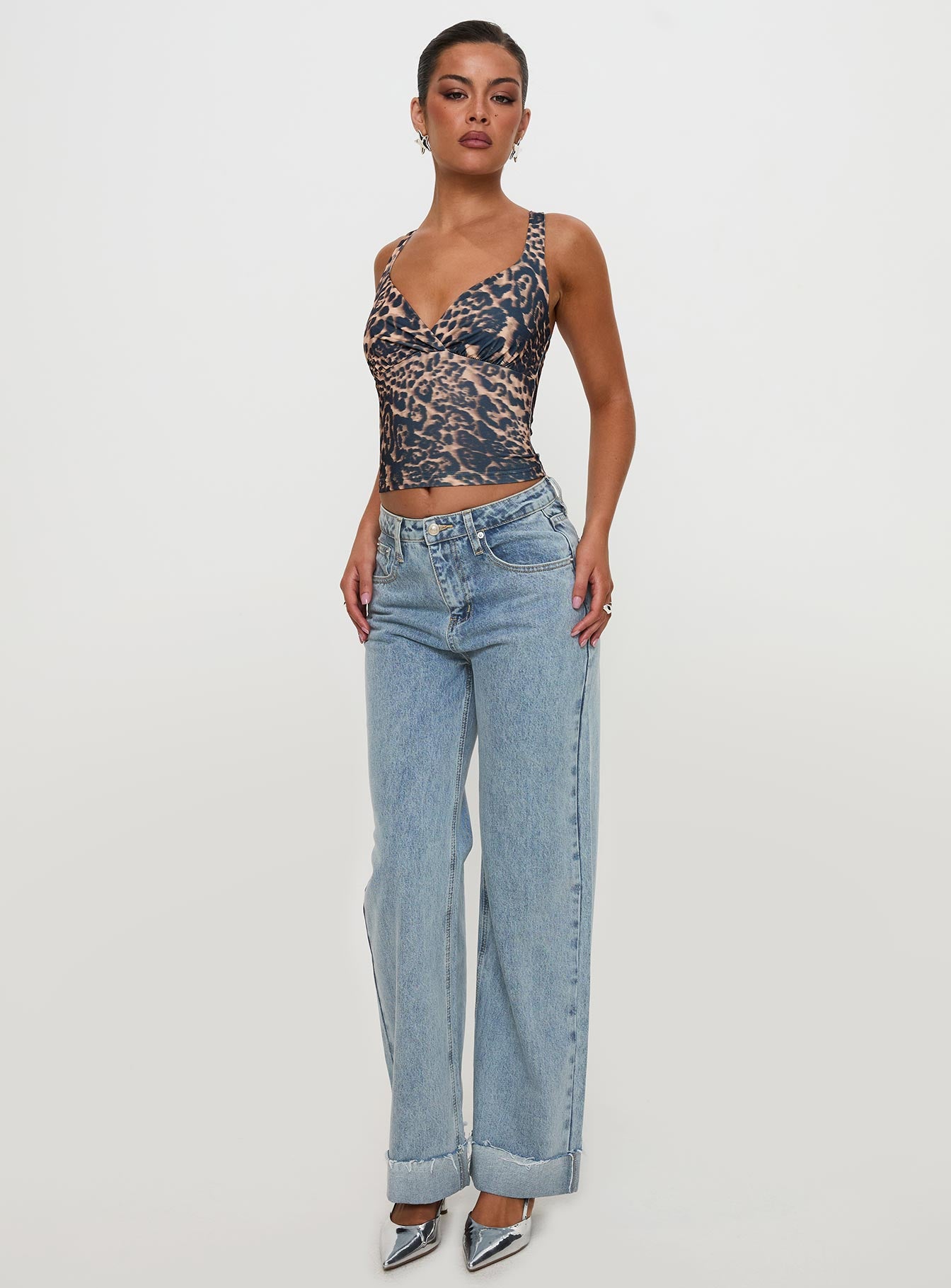 Wandella Tank Brown Leopard、mySite、solidvoid