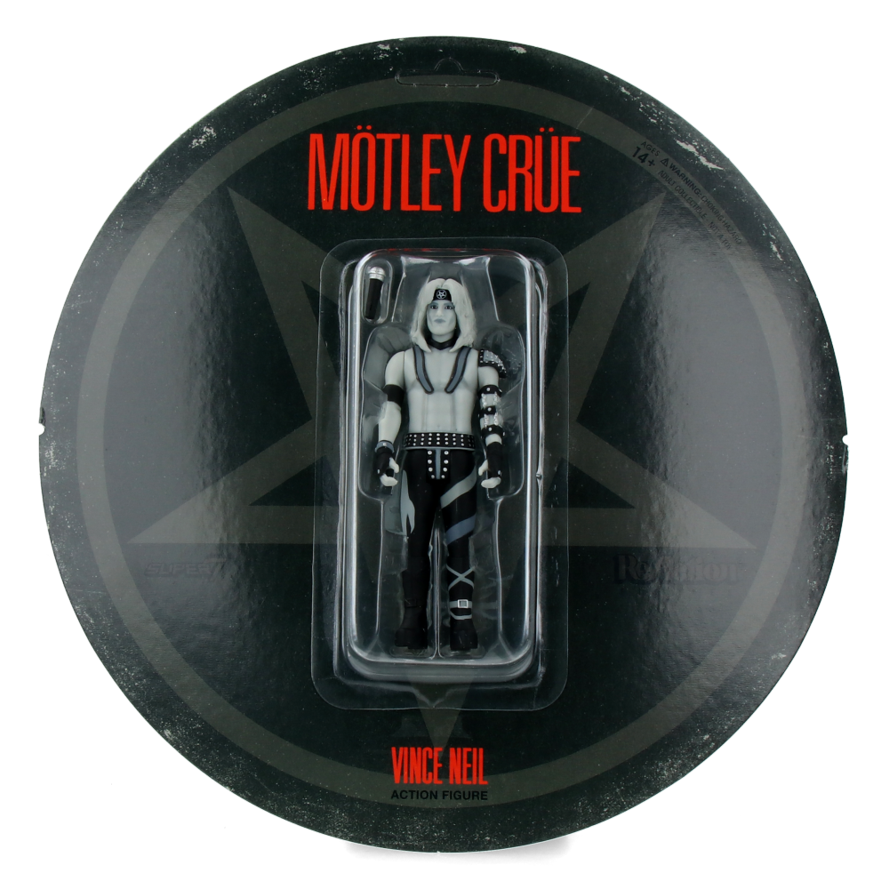  Vince Neil (Shout at the Devil - Black & White) - Motley Crue - ReAction Figures、mySite、greenlandpopulation