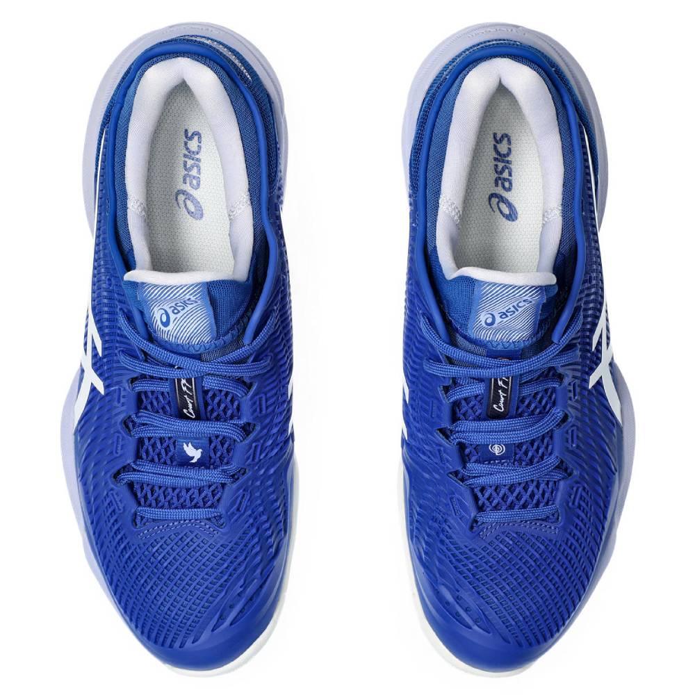 Asics Court FF 3 Novak Men's Tennis Shoe (Blue)