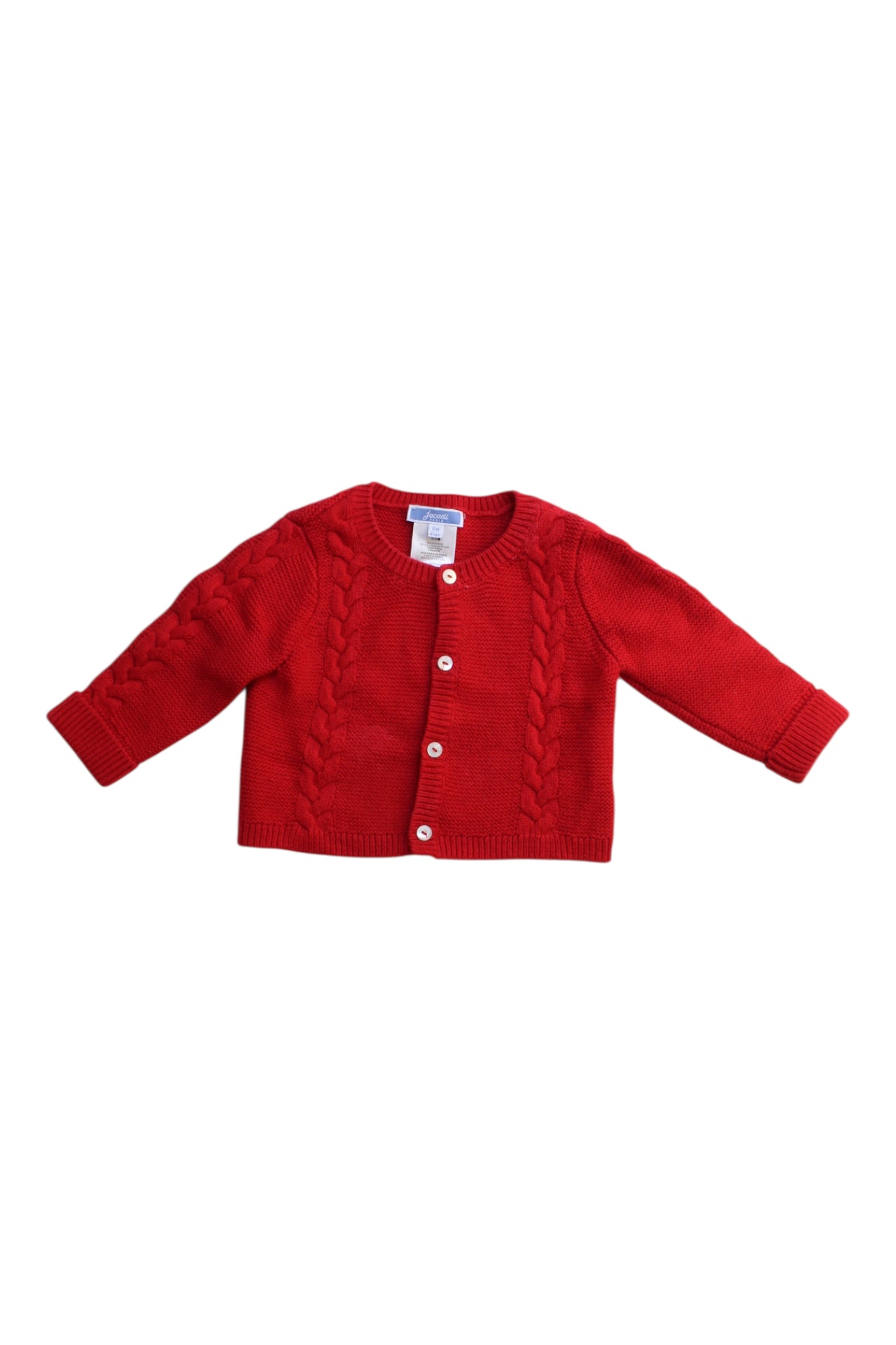 Jacadi Cable Knit Cardigan 3-6M、mySite、g9winljtr