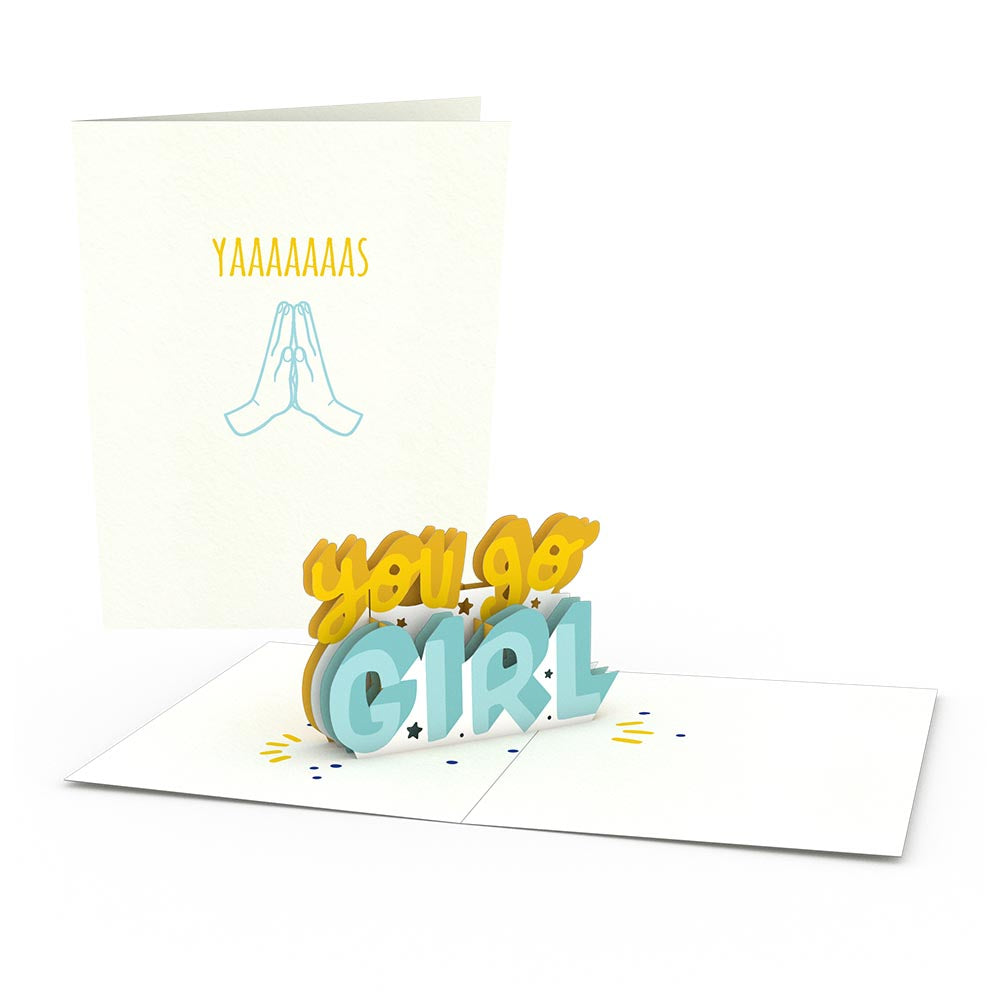 Girl Power Notecards (Assorted 4-Pack)、mySite、solidvoid