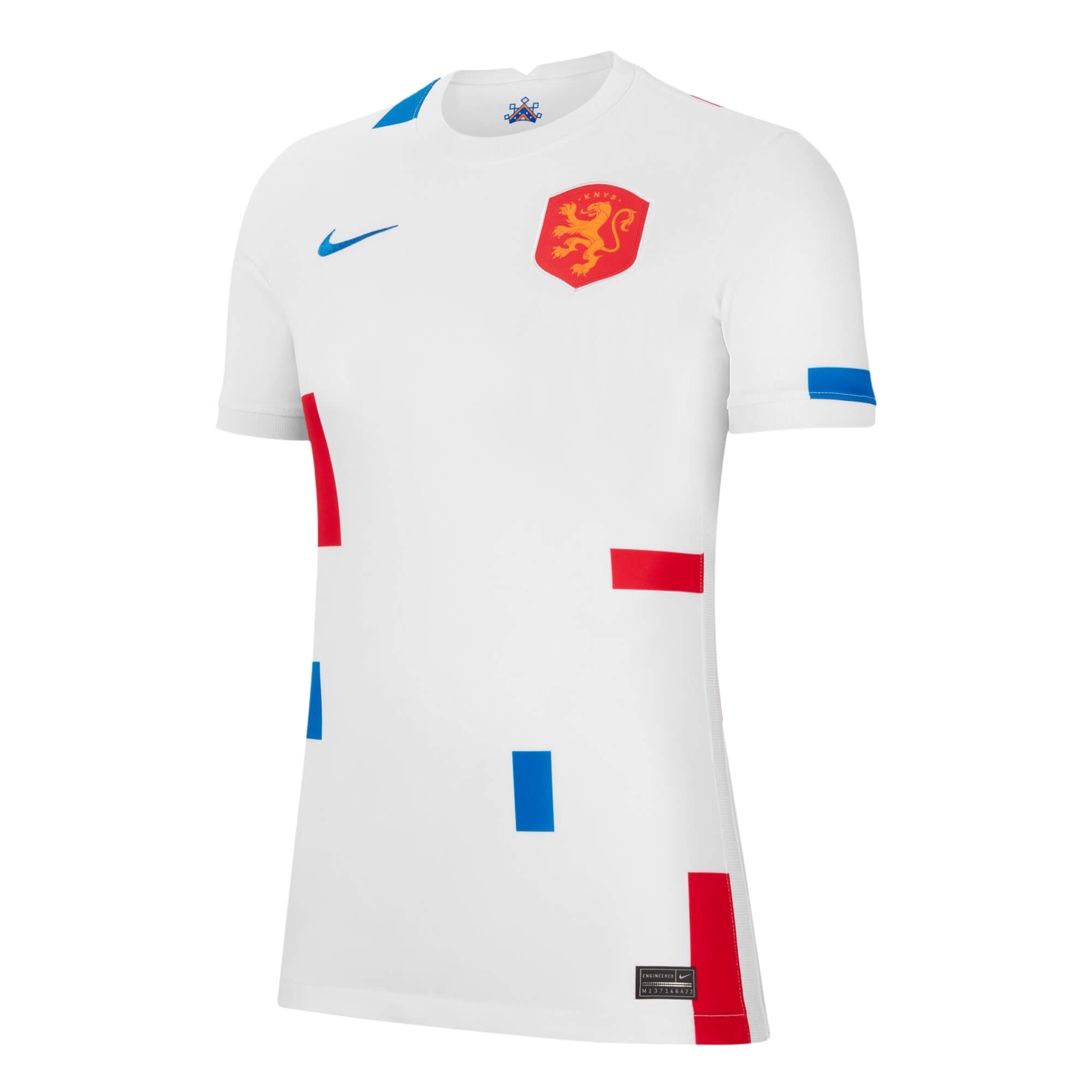 Nike Women's Netherlands 2022/23 Away Jersey White/Soar、mySite、noshort