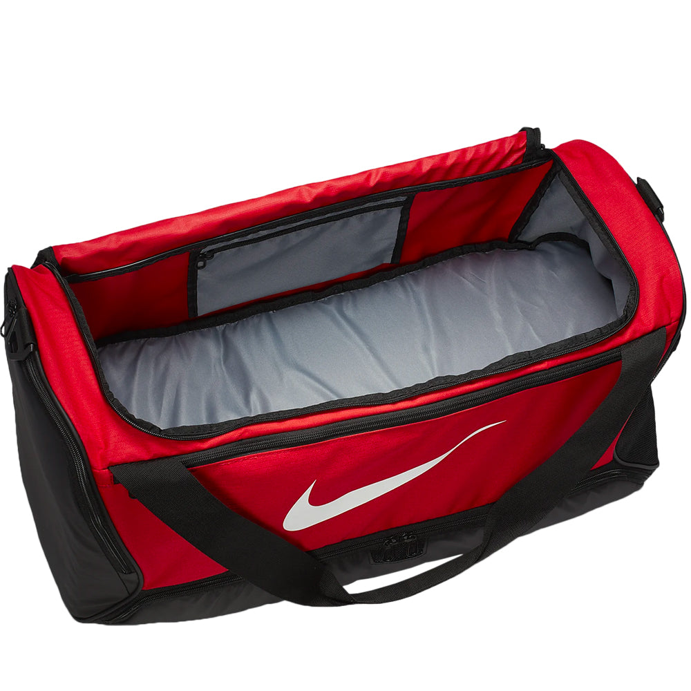 Nike Brasilia Medium Training Duffel Bag Red/White、mySite、noshort