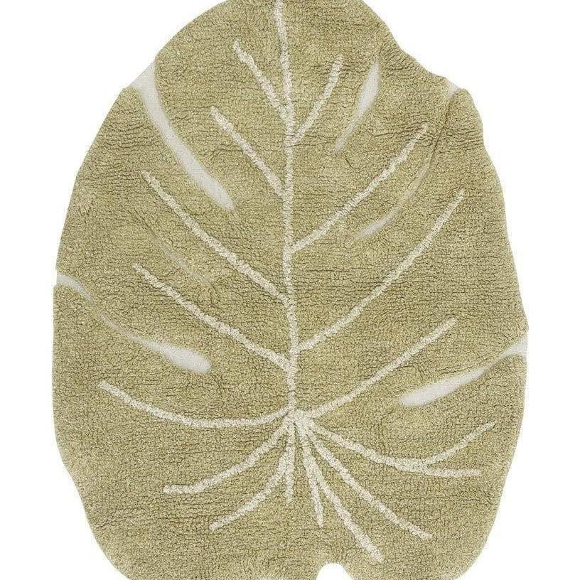 Mini Monstera Olive Washable Area Rug、mySite、gigharbornorthrealestate