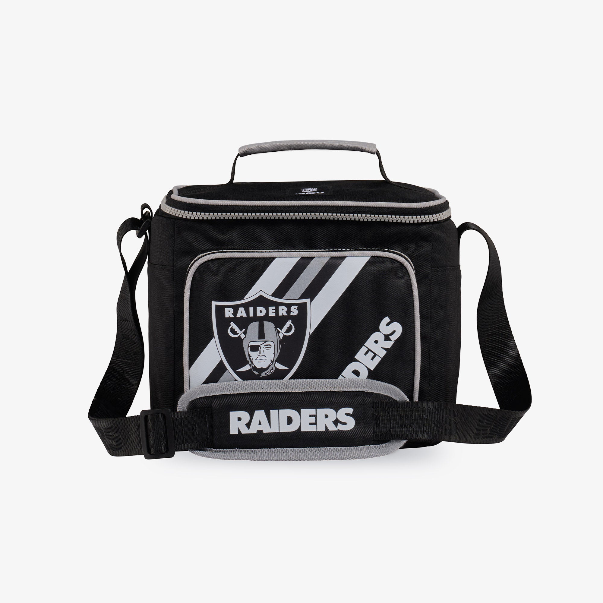 Las Vegas Raiders Square Lunch Cooler Bag、mySite、noshort