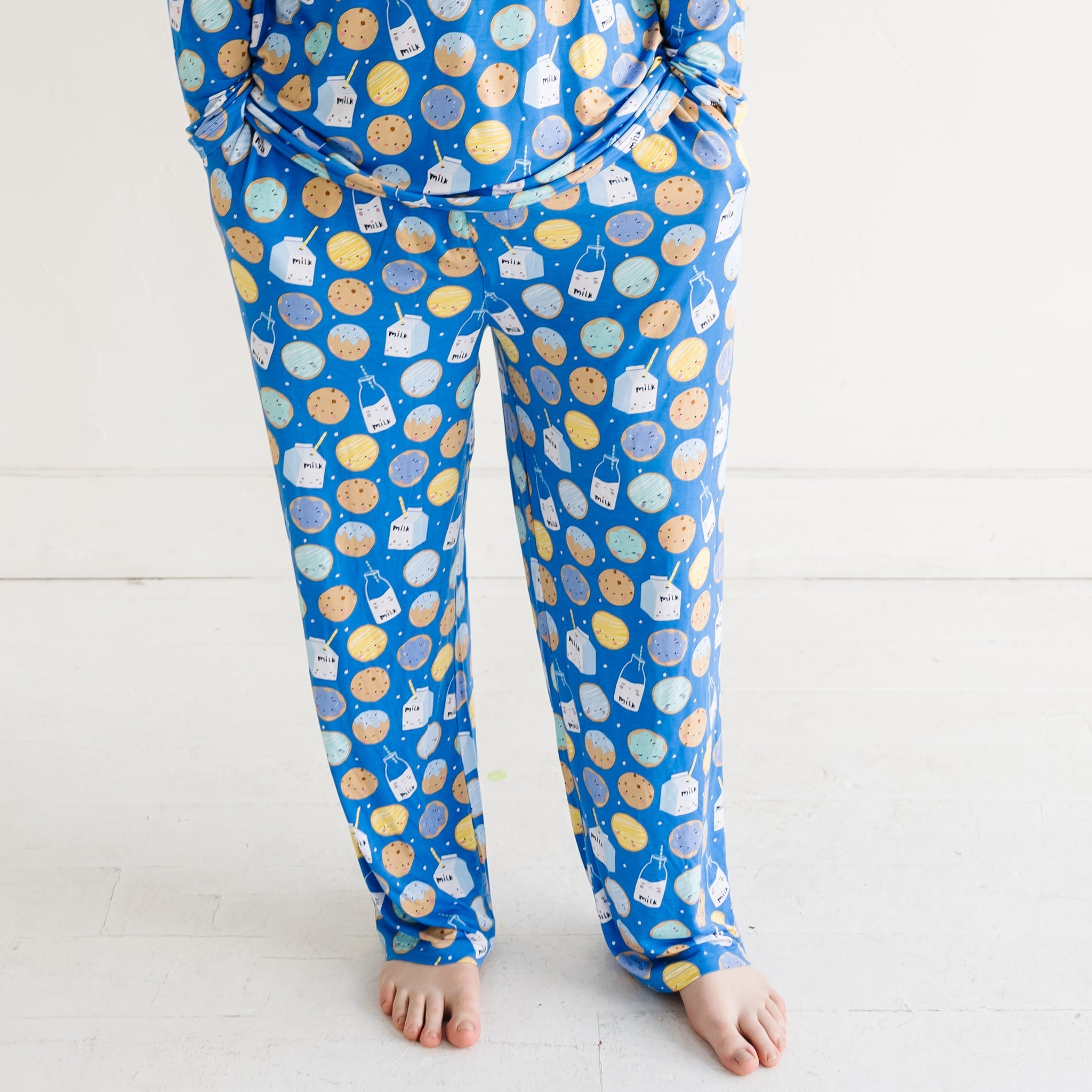  Blue Cookies & Milk Men's Pajama Pants、mySite、layawaytickets