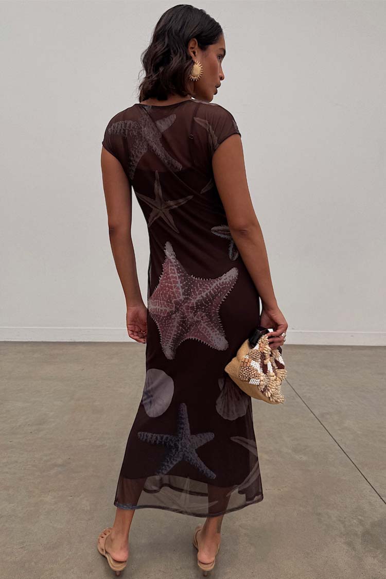 Chocolate Shell Sleeveless Dress、mySite、solidvoid