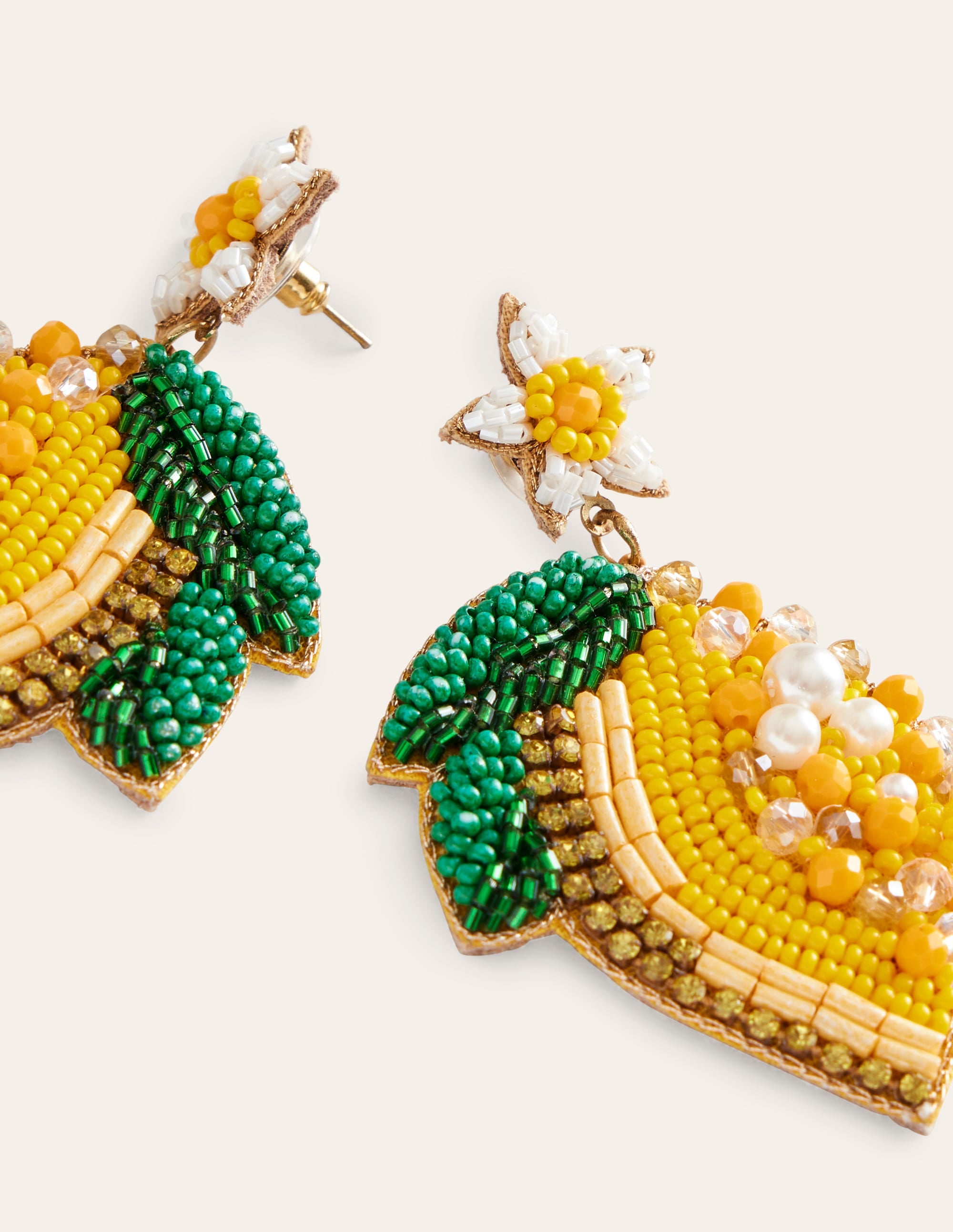  Beady Motif Earrings-Lemons、mySite、ashleygrahame