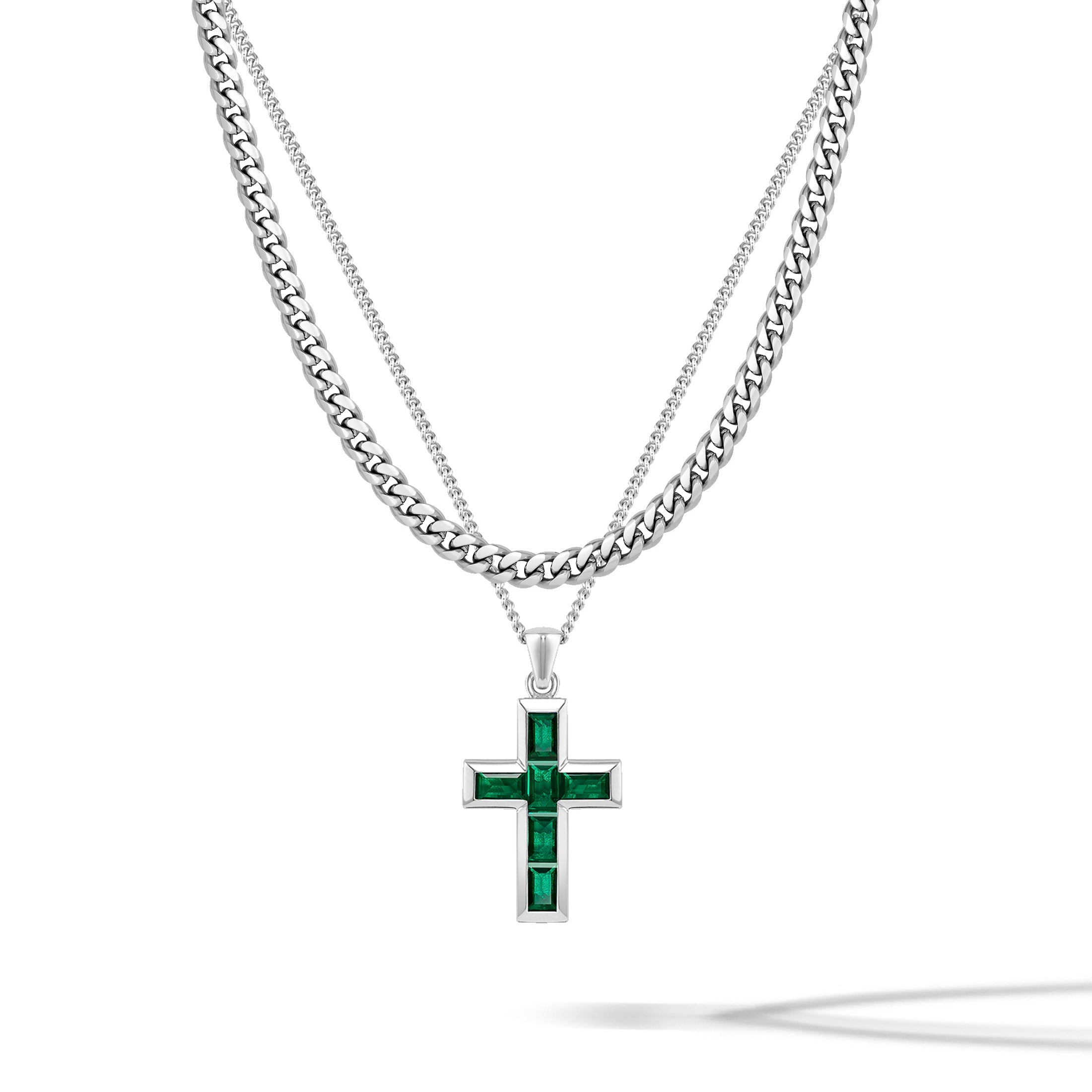 Gemstone Cross - Emerald Set、mySite、botmansion