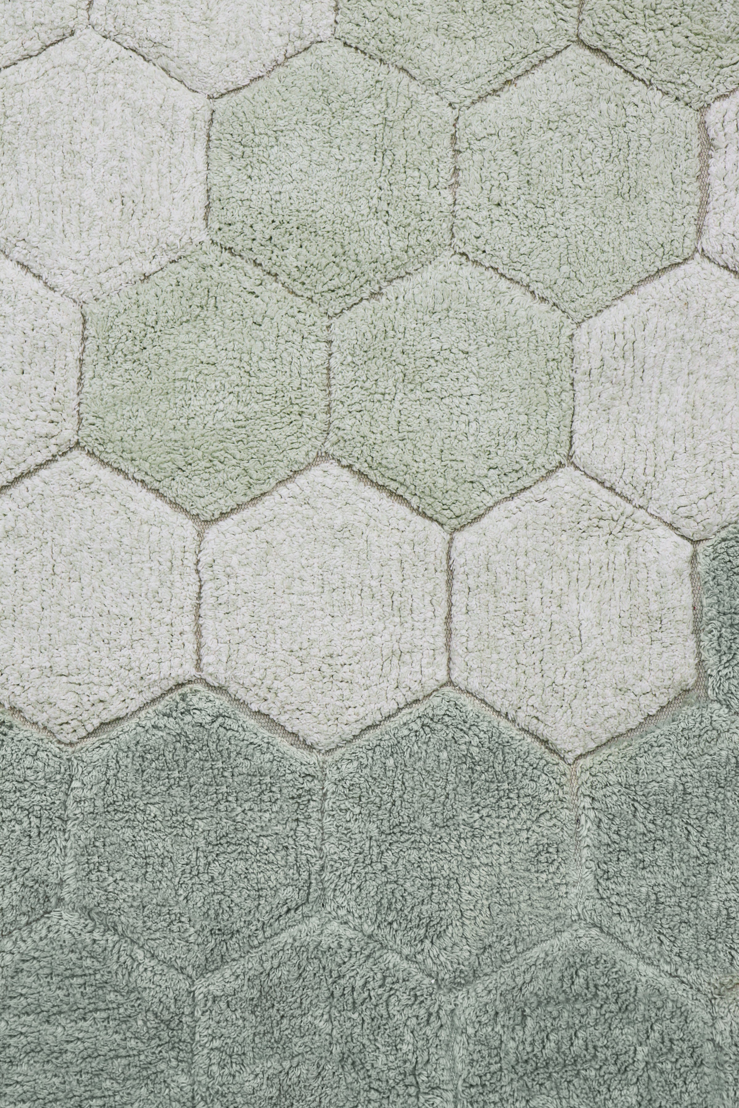 WASHABLE ROUND RUG HONEYCOMB BLUE SAGE、mySite、gigharbornorthrealestate