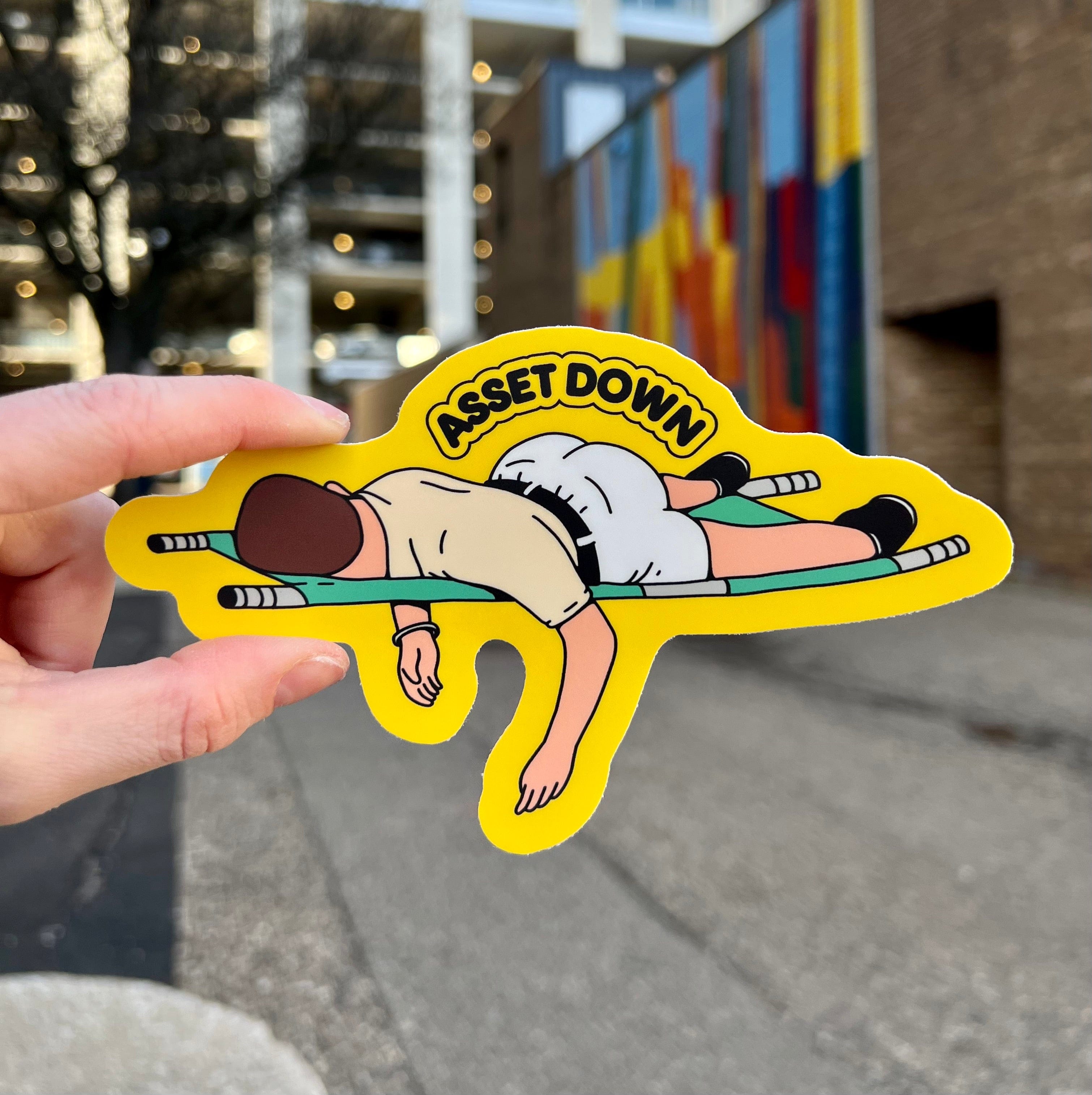  Asset Down Frankie Lapenna Sticker、mySite、elrpsem3k