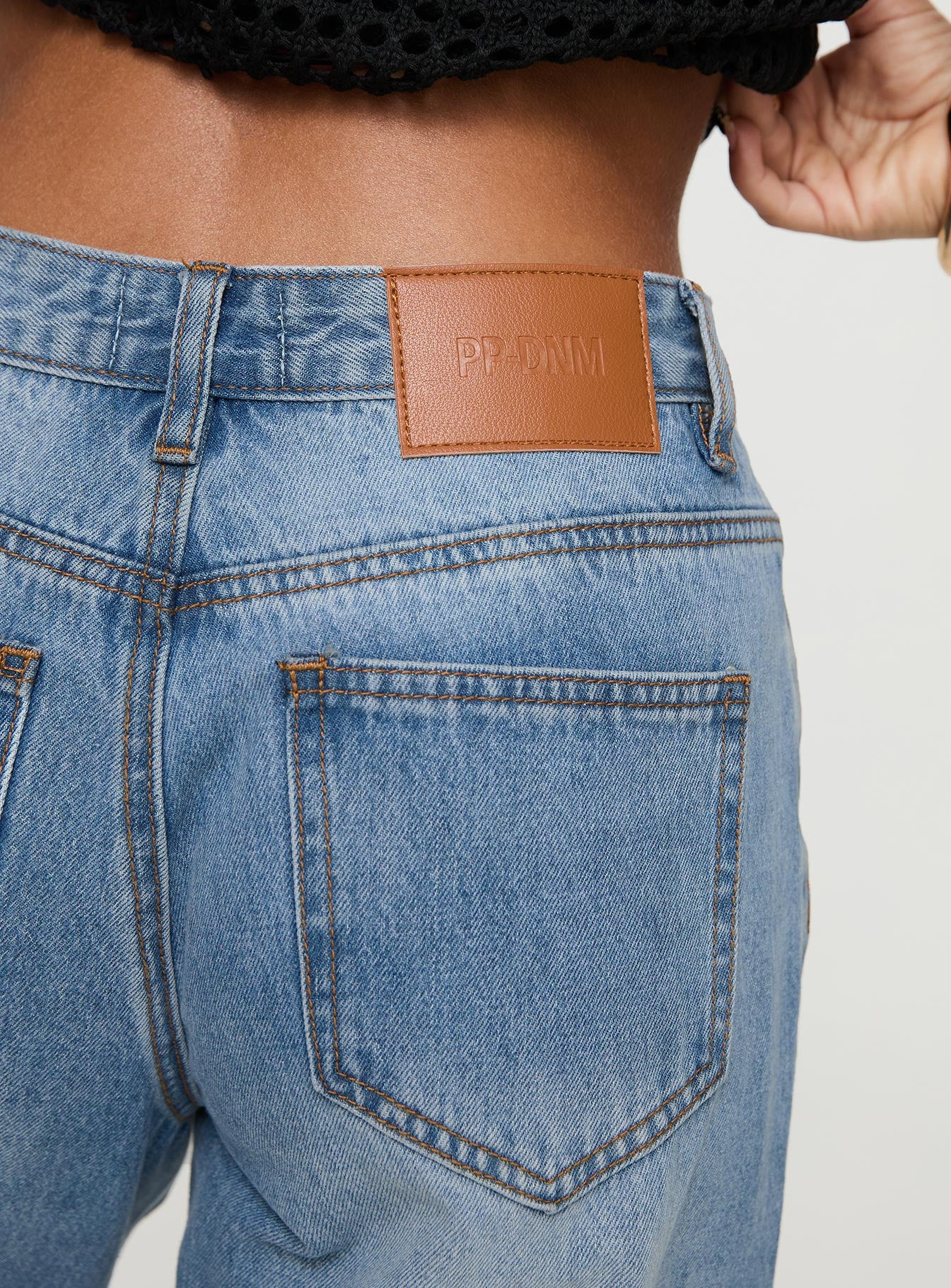 Colemane Mid Rise Denim Jeans Angel Blue、mySite、solidvoid