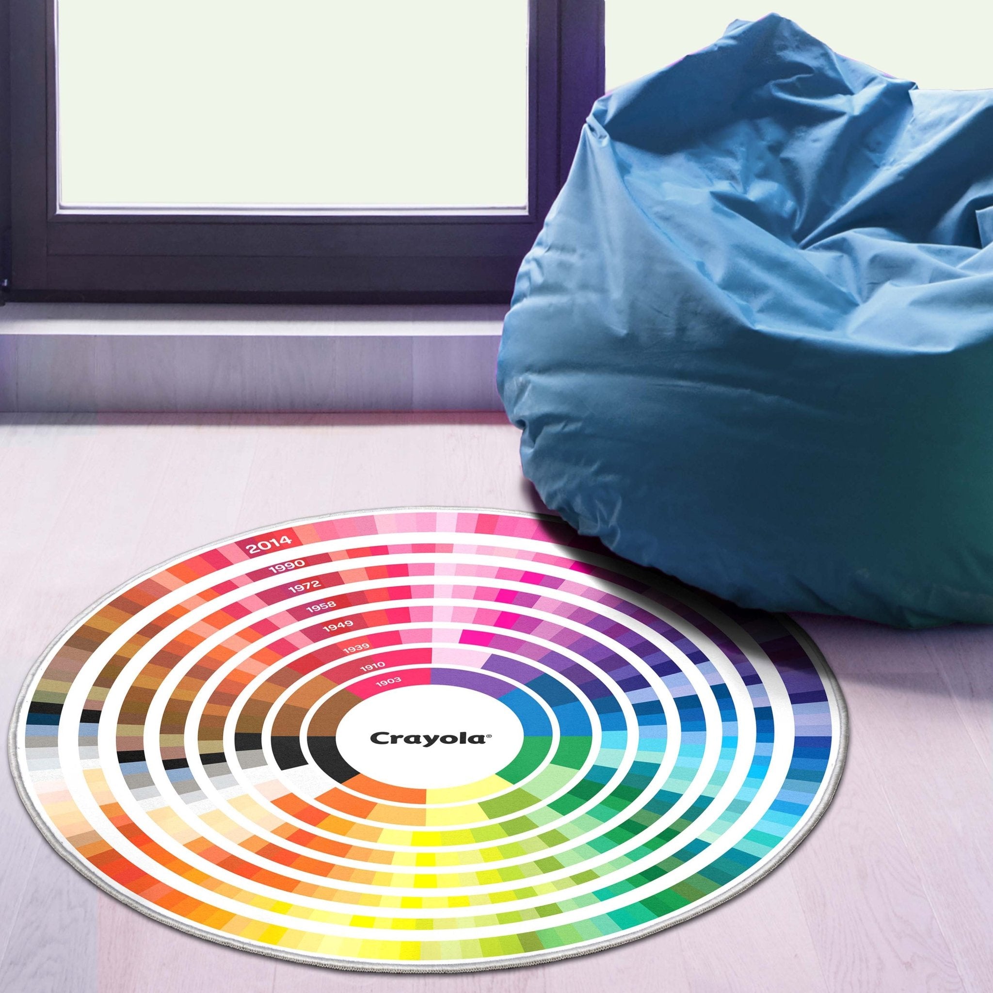 Crayola Color Wheel Multicolor Area Rug By Well Woven、mySite、gigharbornorthrealestate