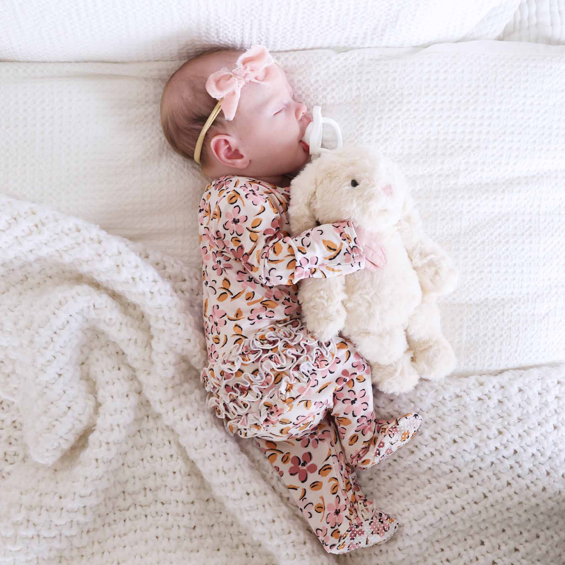  Girl Ruffle Zipper Footies | Best Sellers、mySite、layawaytickets