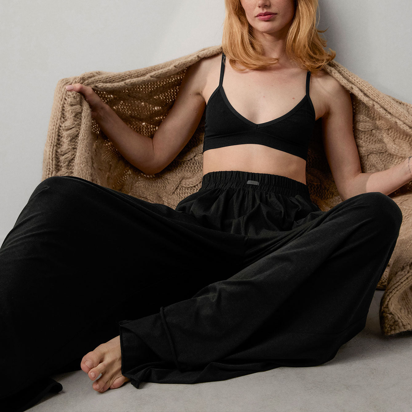 Organic Pima Wide Leg Pant、mySite、bengalsvssteelers