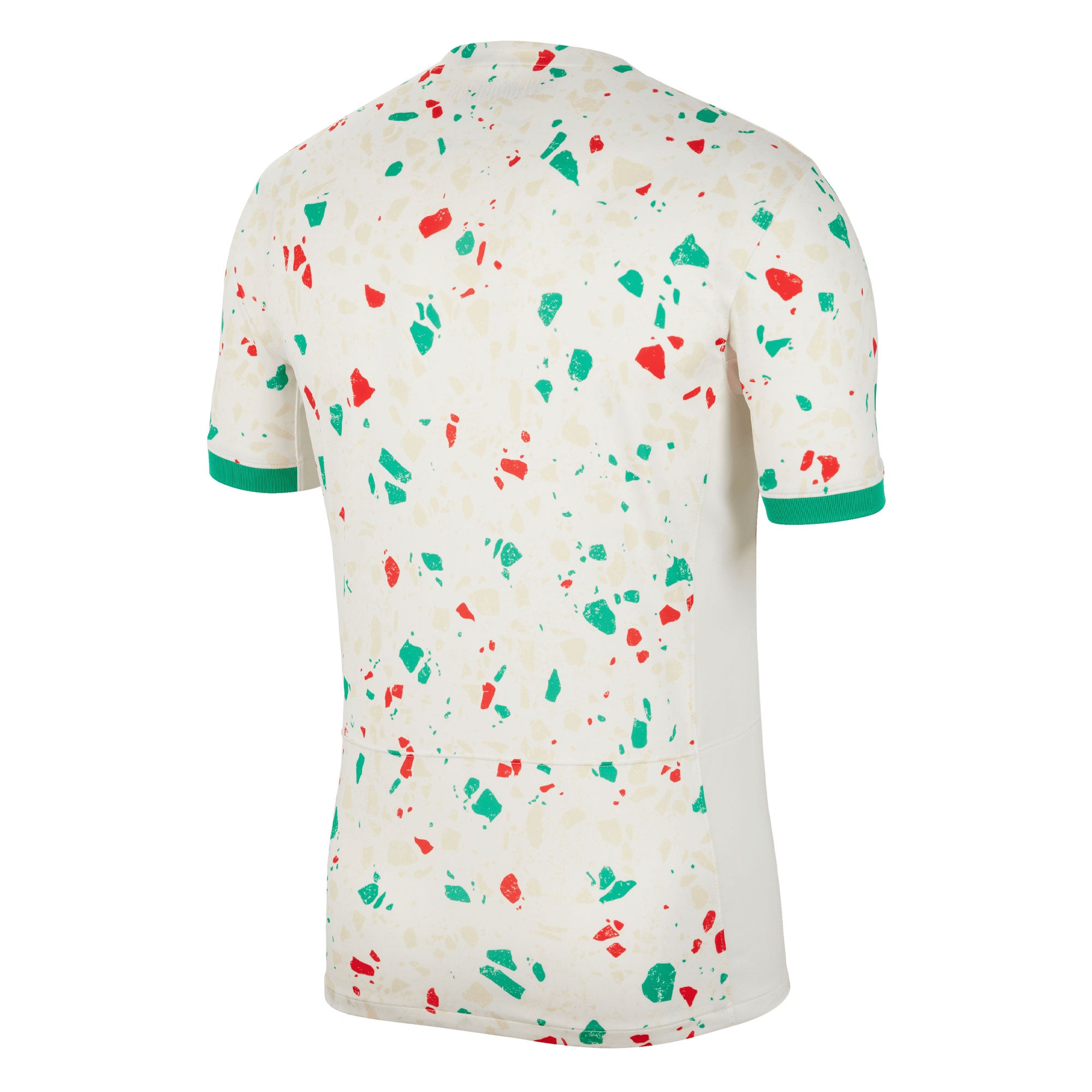 Nike Men's Portugal 2023/24 Away Jersey White/Green、mySite、noshort
