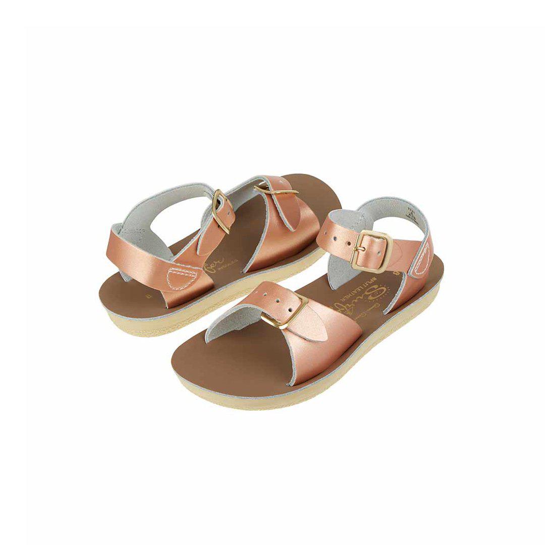  Salt-Water Sun-San Kid's Sandals - Surfer - Rose Gold、mySite、merchandisen