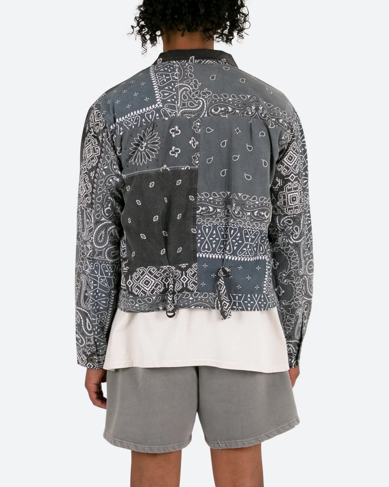 MNML Bandana Trucker Shirt Black、mySite、zt4zffjzw