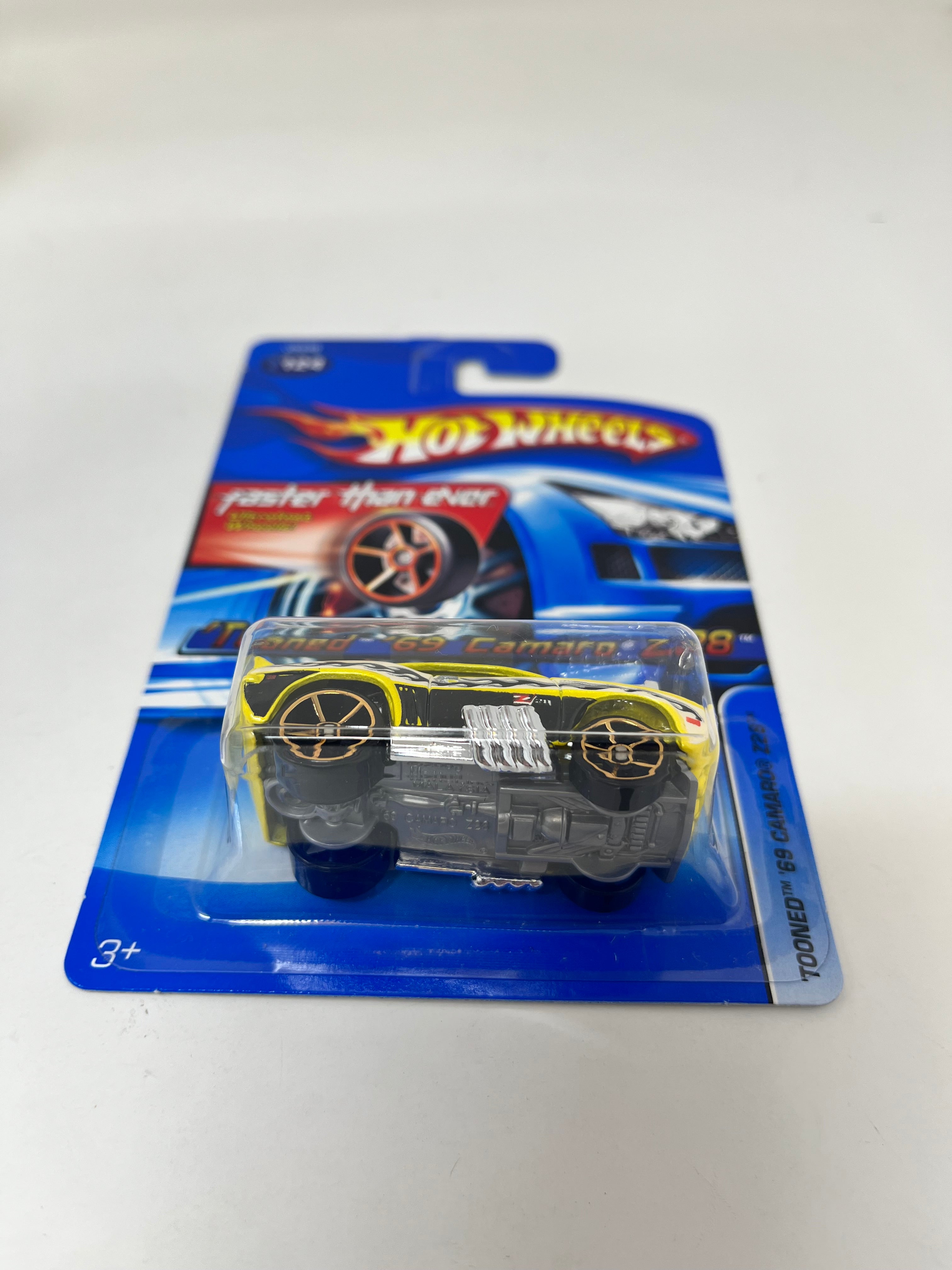 Tooned '69 Camaro Z28 #124 * 2006 Hot Wheels * Faster Than Ever、mySite、hgirdovlk