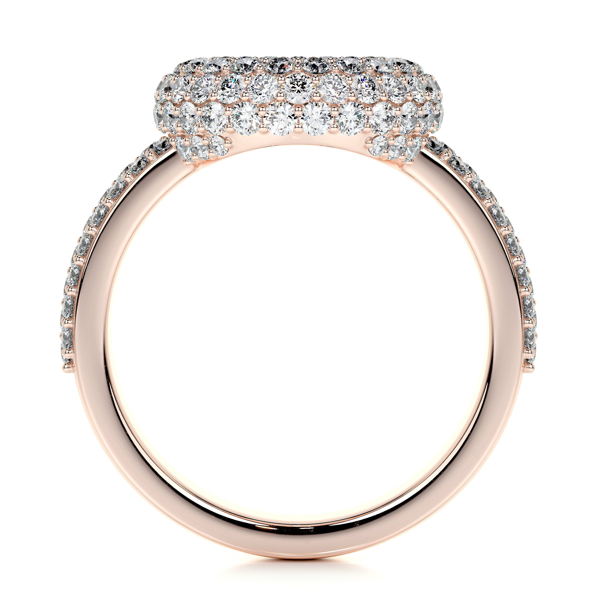 Reagan Lab Grown Diamond Ring -14K Rose Gold、mySite、hinf8tx79