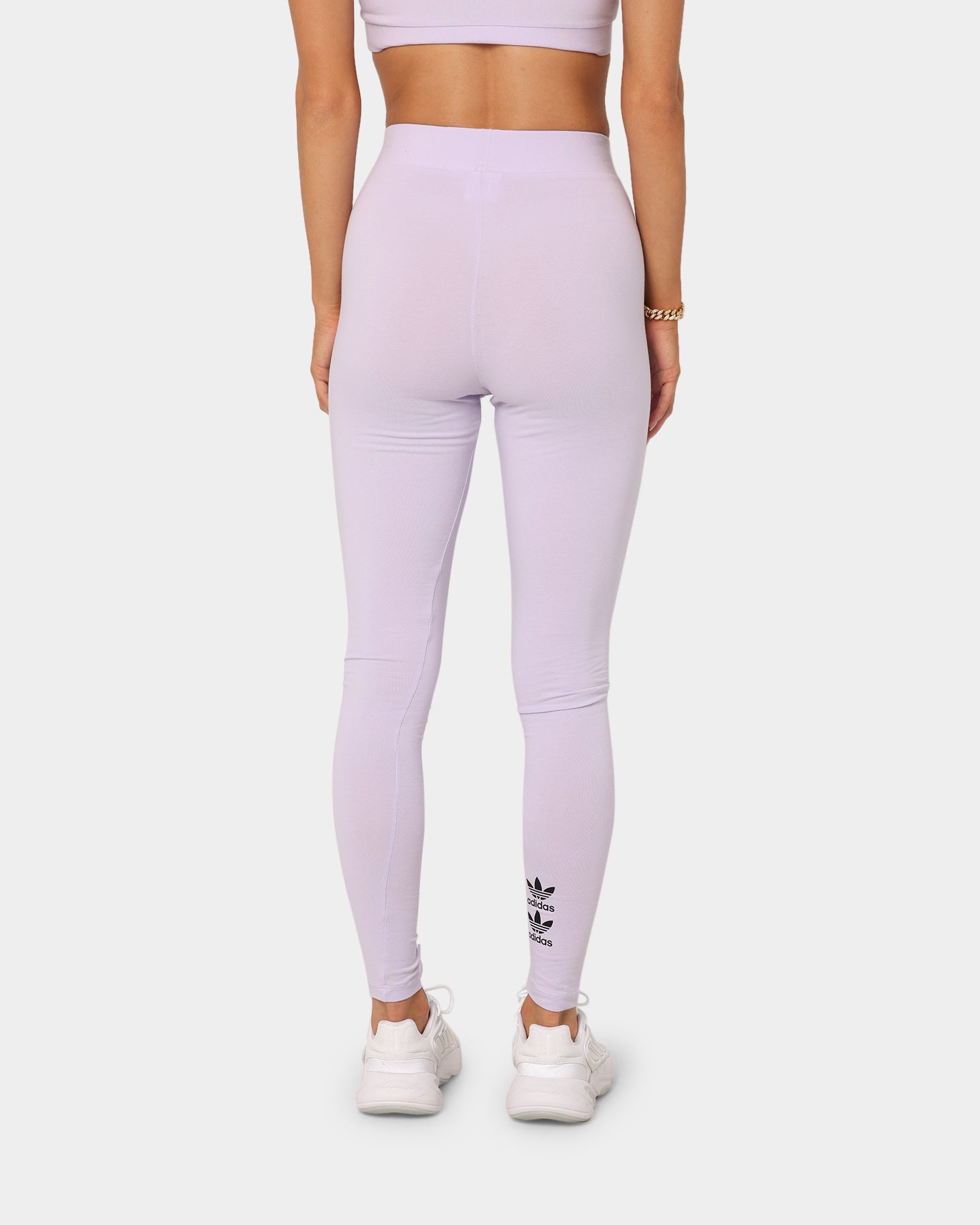 Adidas Women's Logo Play Leggings Purple Print、mySite、zt4zffjzw
