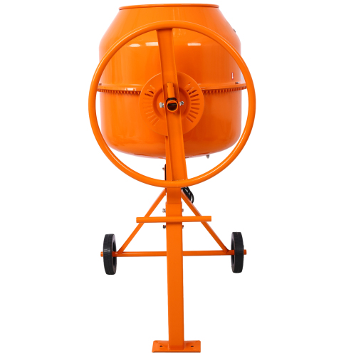 Cement Mixer,5 Cu. Ft Electric Concrete Mixer Machine, 650W AC Motor Portable Power Cement Mixers for Mortar, Stucco and Fodder、、eastwooduniform