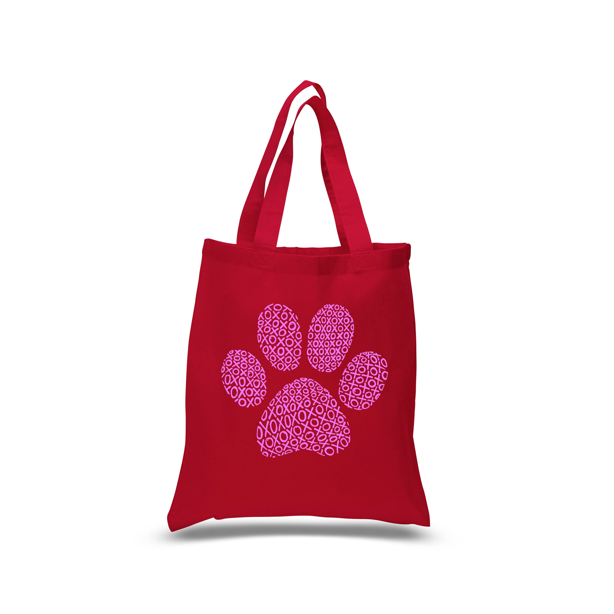 XOXO Dog Paw - Small Word Art Tote Bag、mySite、camillekostekn