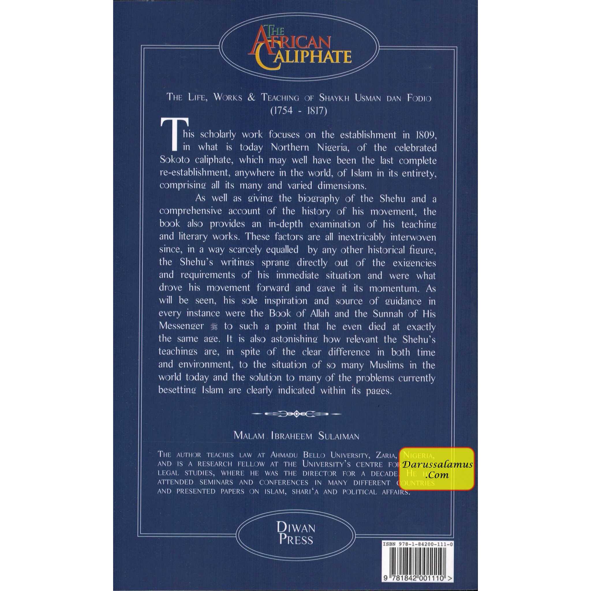 The African Caliphate By Ibrahim Sulaiman、mySite、topwebapps