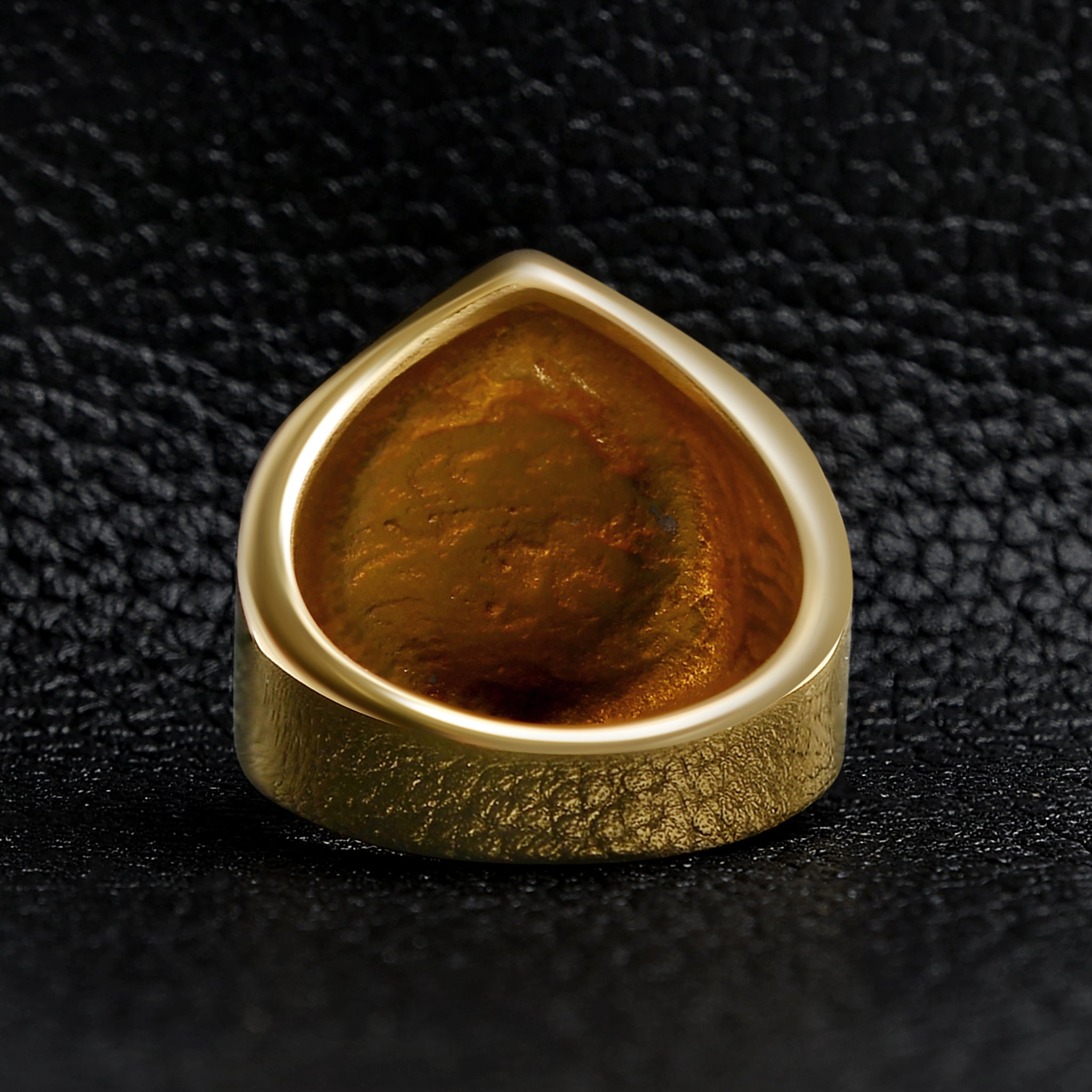 Stainless Steel 1%er with CZ Accents Signet Ring / SCR3044、mySite、dreamappss