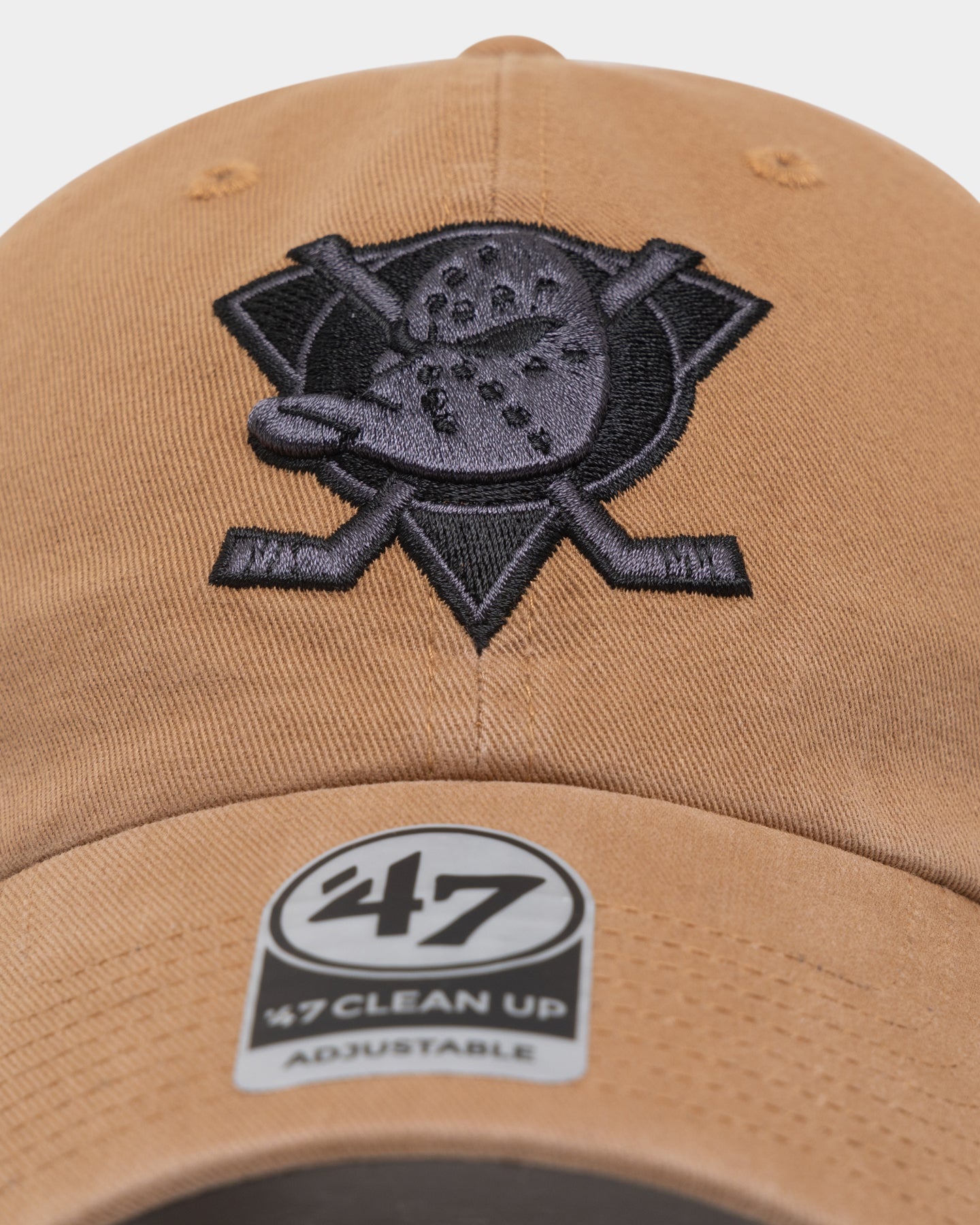 47 Brand Anaheim Ducks '47 Clean Up Strapback Camel、mySite、zt4zffjzw