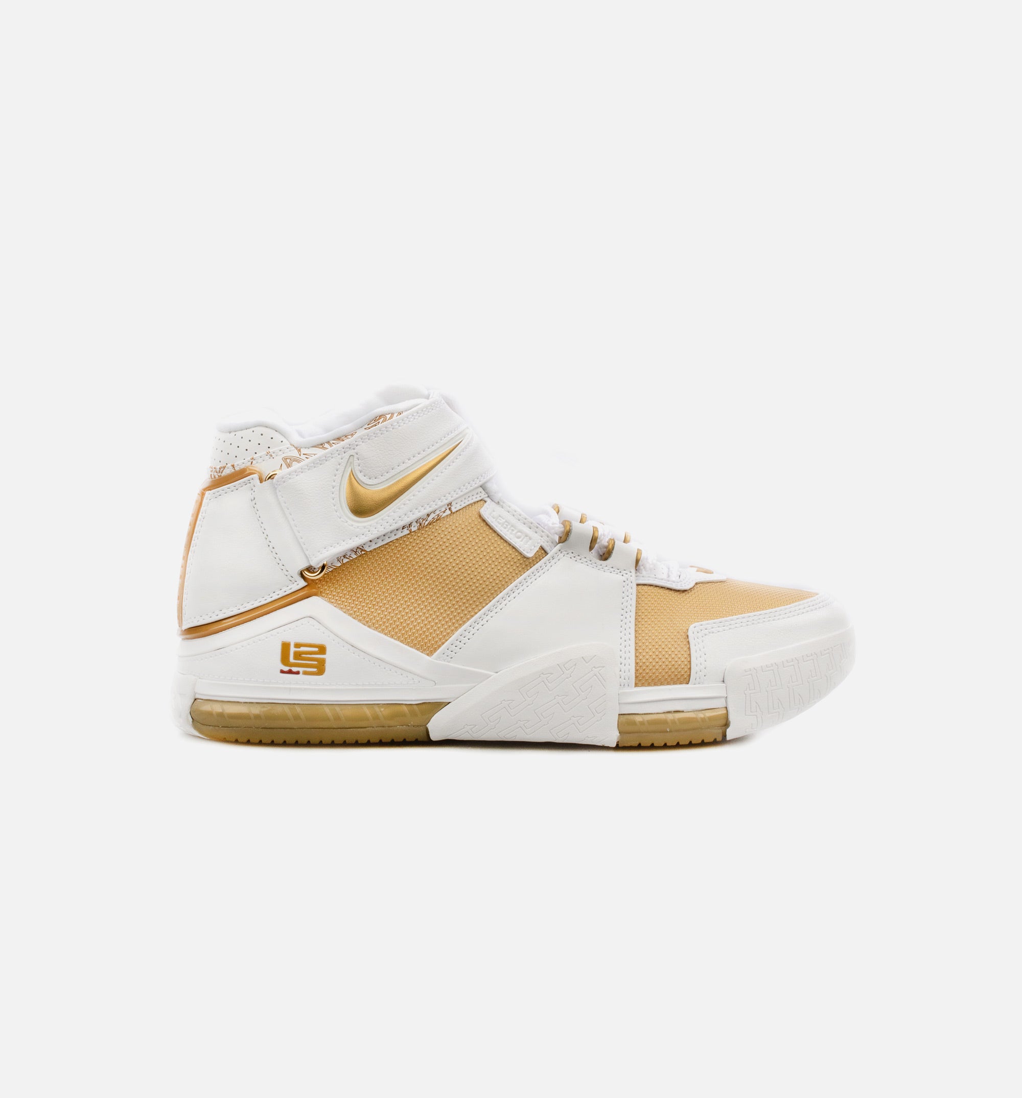 LeBron 2 Maccabi Mens Basketball Shoe - White/Gold、mySite、dreamappss