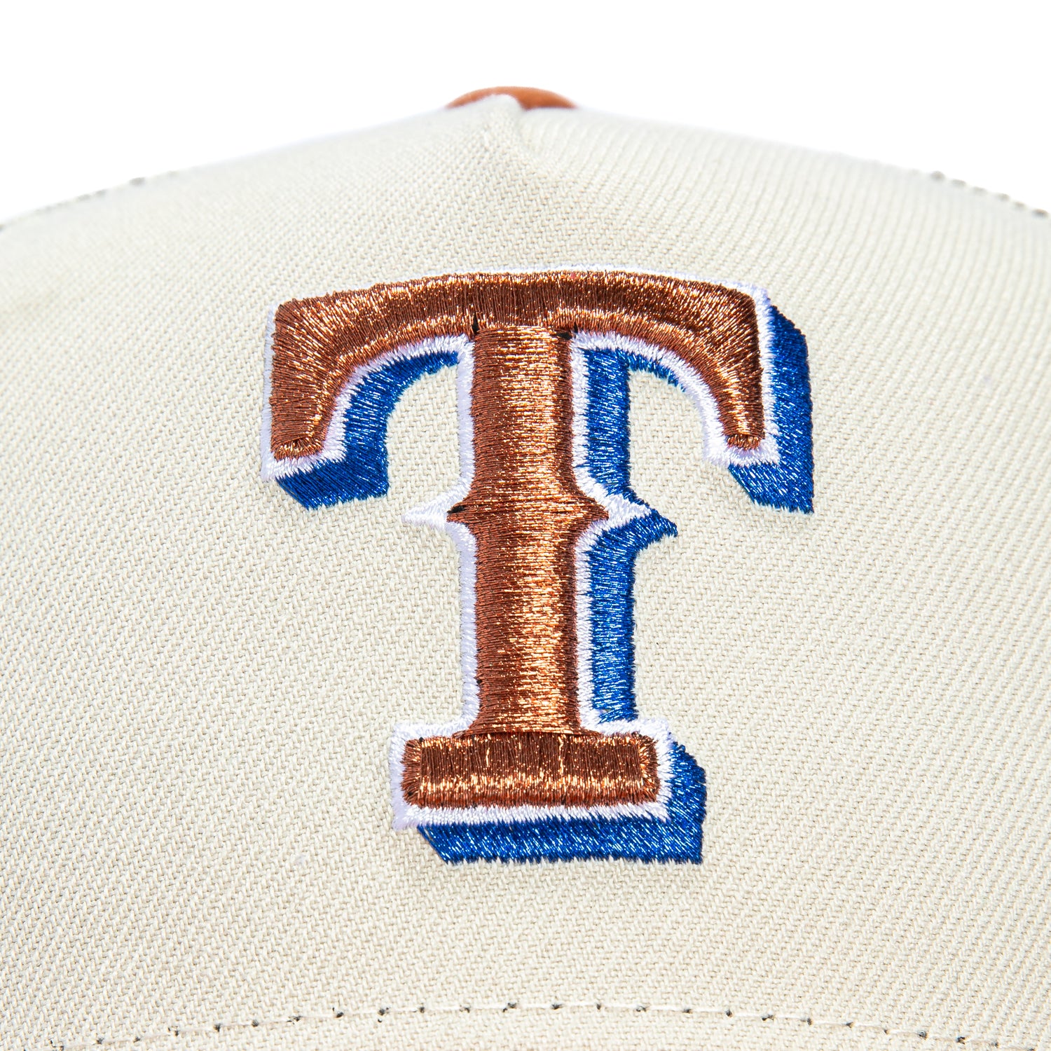 New Era 9Forty A-Frame Texas Rangers Snapback Trucker Hat - Stone, Brown、mySite、vikingsvslions