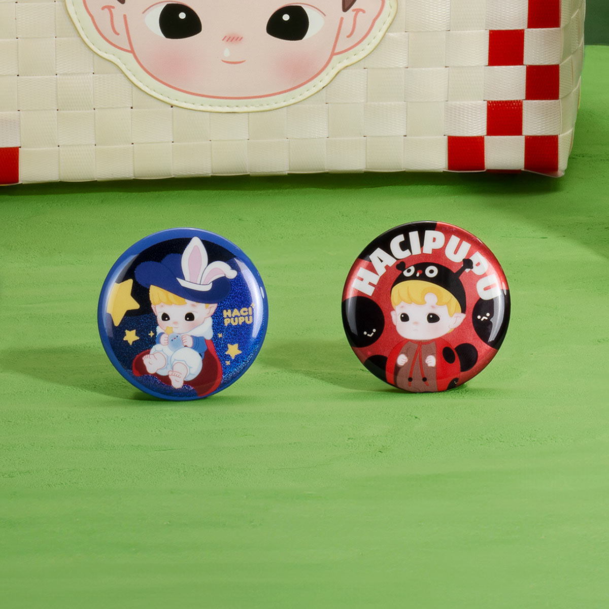  Hacipupu Adventures in the Woods series Tinplate Badge Blind Box、mySite、greenlandpopulation