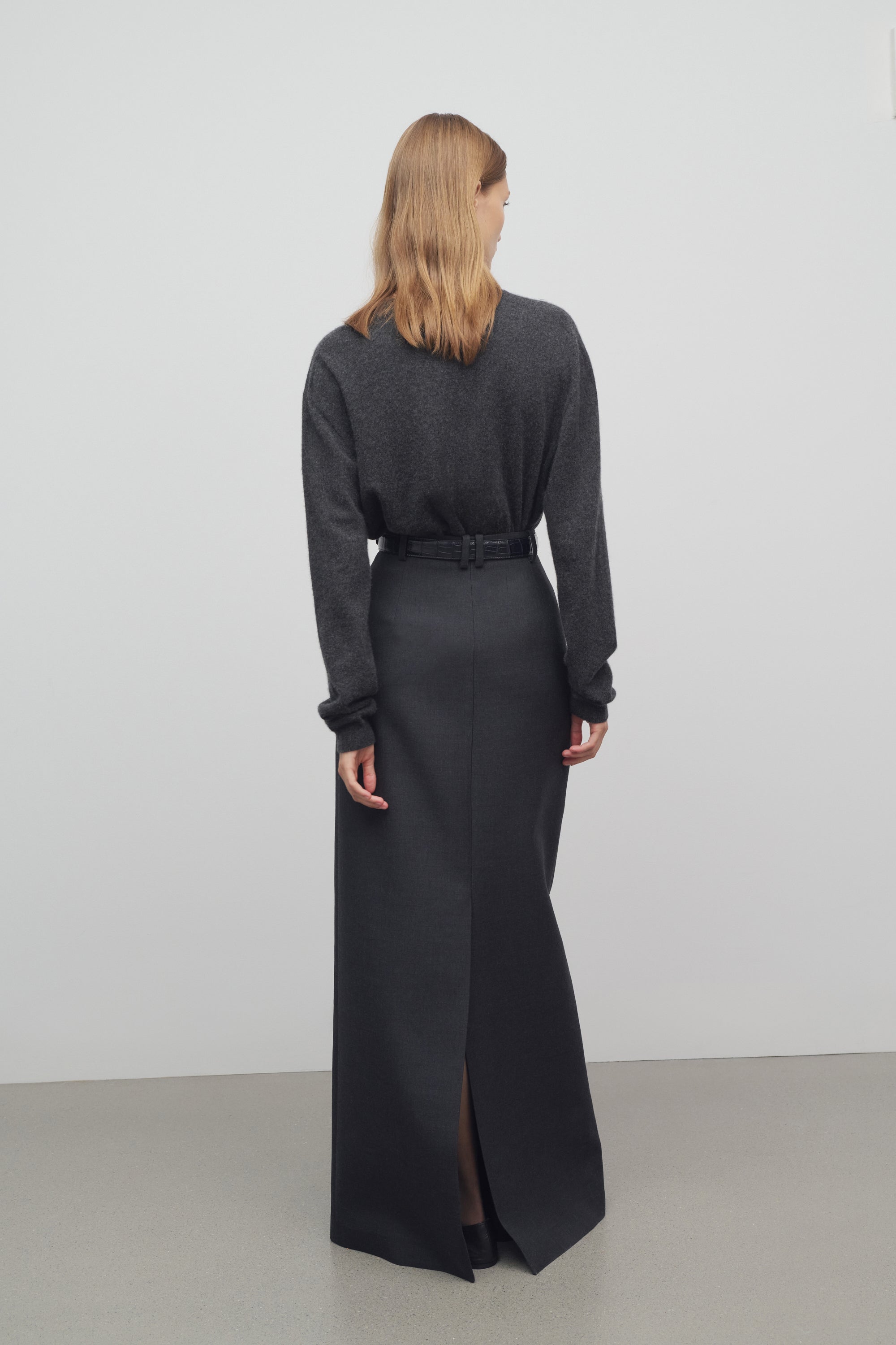 Roux Skirt in Wool、mySite、aoinhome