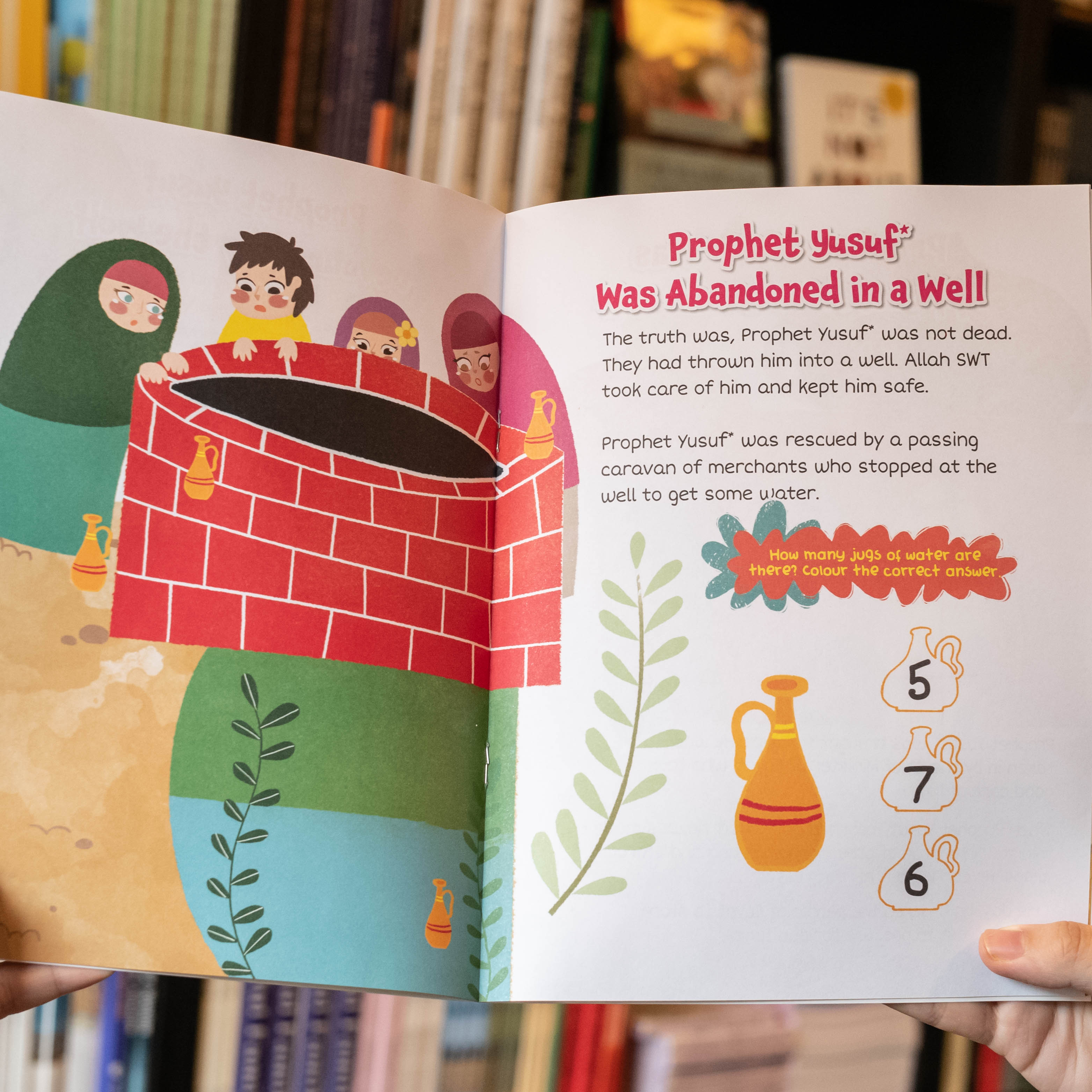 Prophet Yusuf Devoured by the Wolf Activity Book、mySite、topwebapps