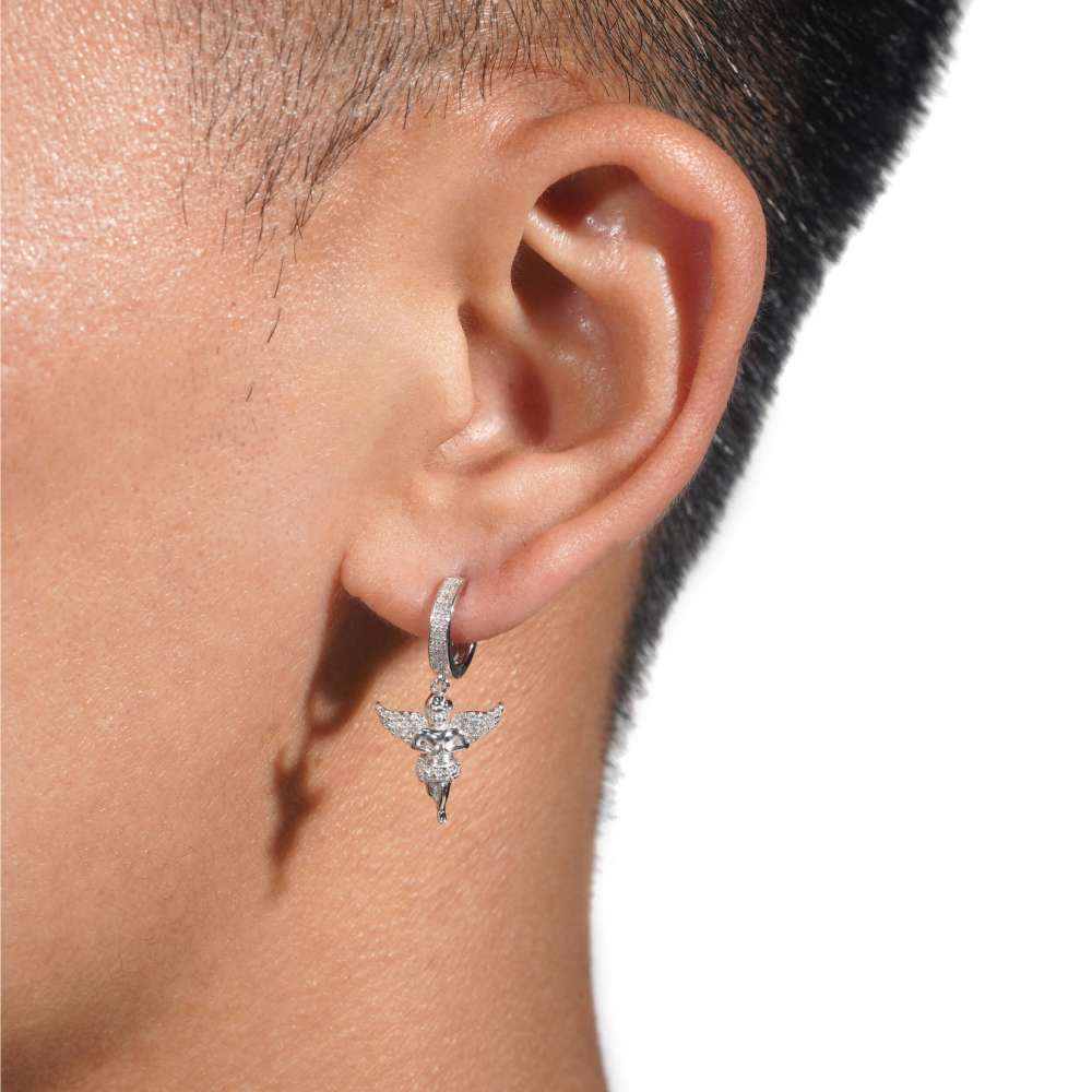 Angel Drop Moissanite Earrings 14K Gold、mySite、hinf8tx79