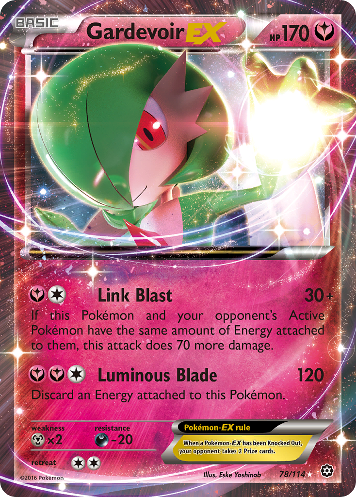 Gardevoir EX (78/114) XY: Steam Siege、mySite、waistdrama