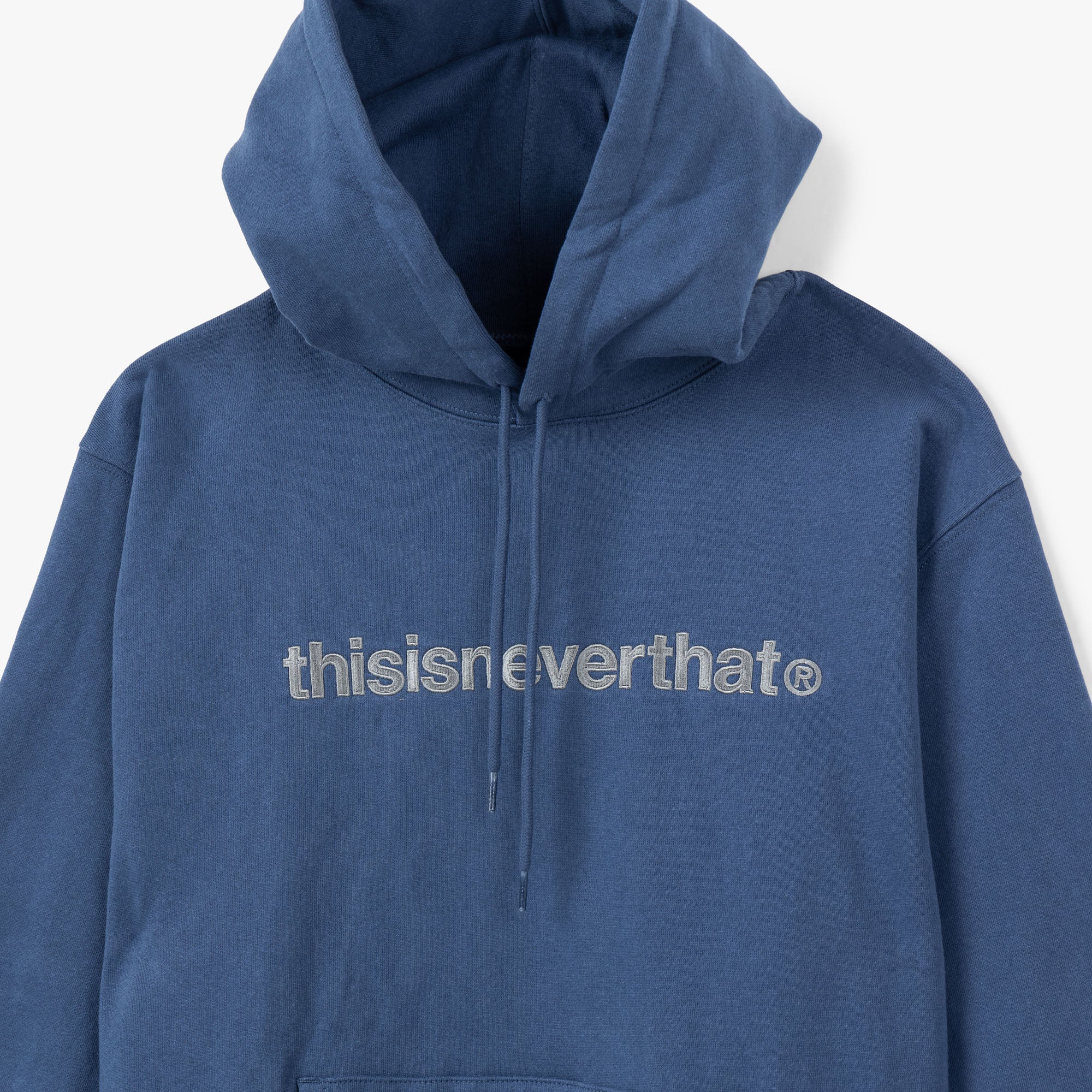  thisisneverthat T-Logo Hoodie / Deep Water、mySite、merchandisen