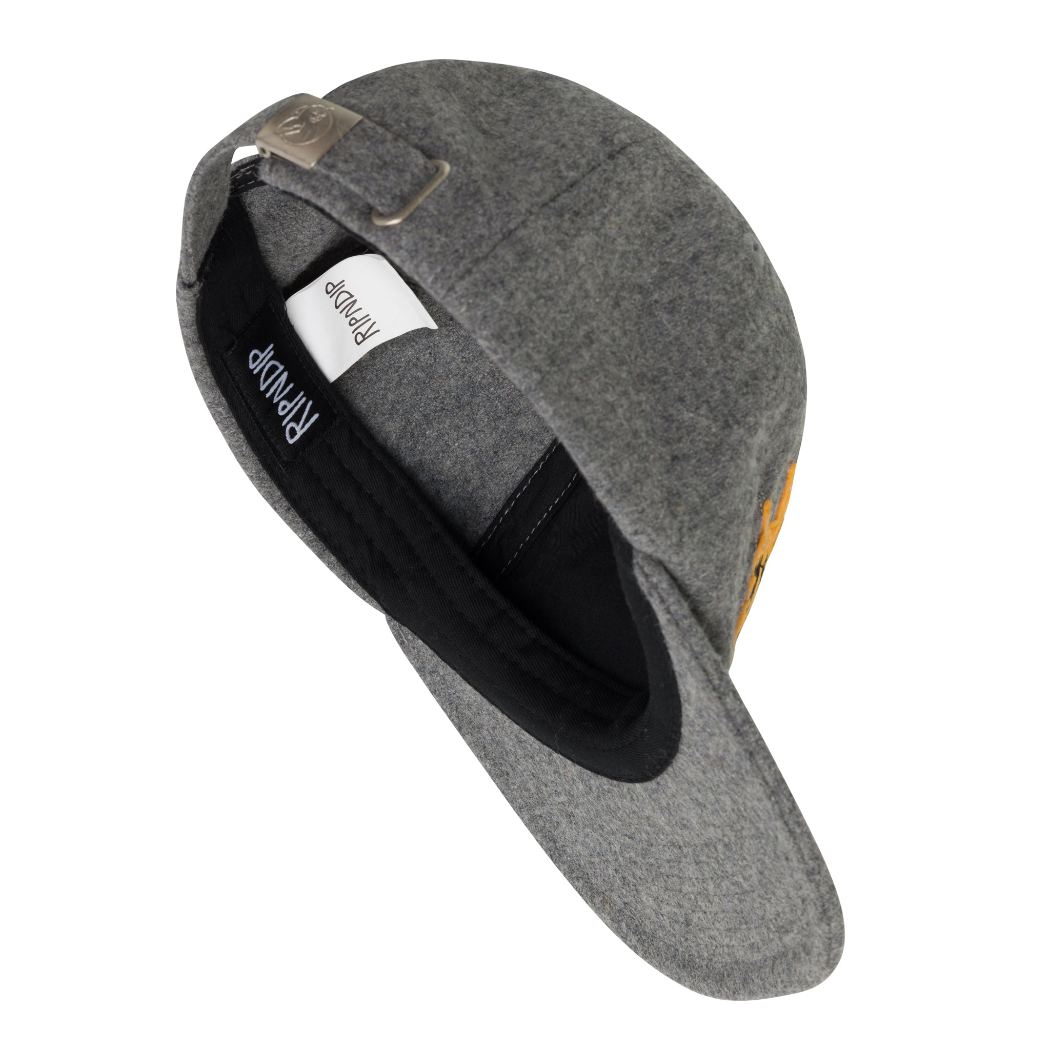  RIPNLIT 6 Panel Wool Strapback (Charcoal)、mySite、merchandisen