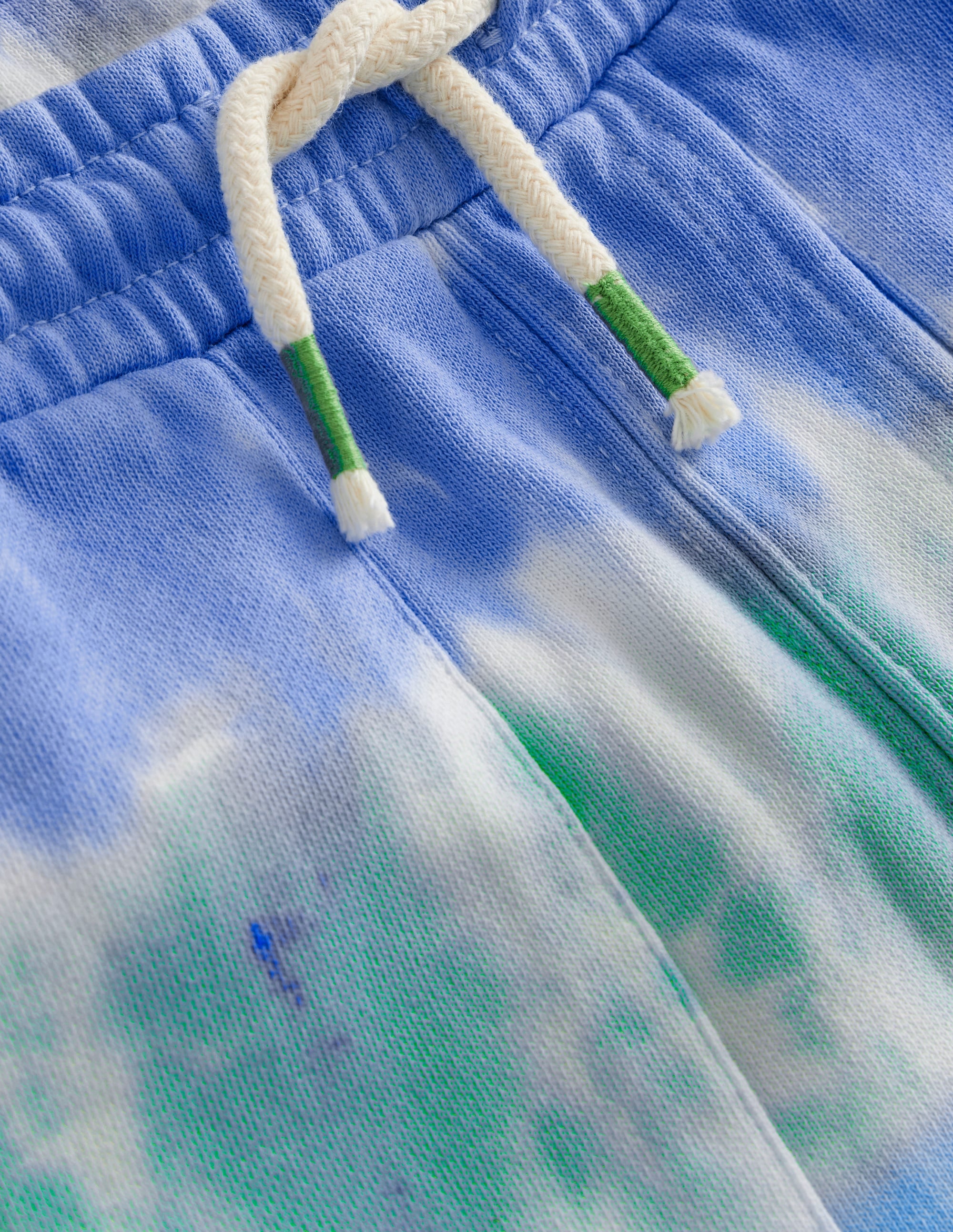  Printed Sweatshorts-Blue Tie Dye、mySite、ashleygrahame