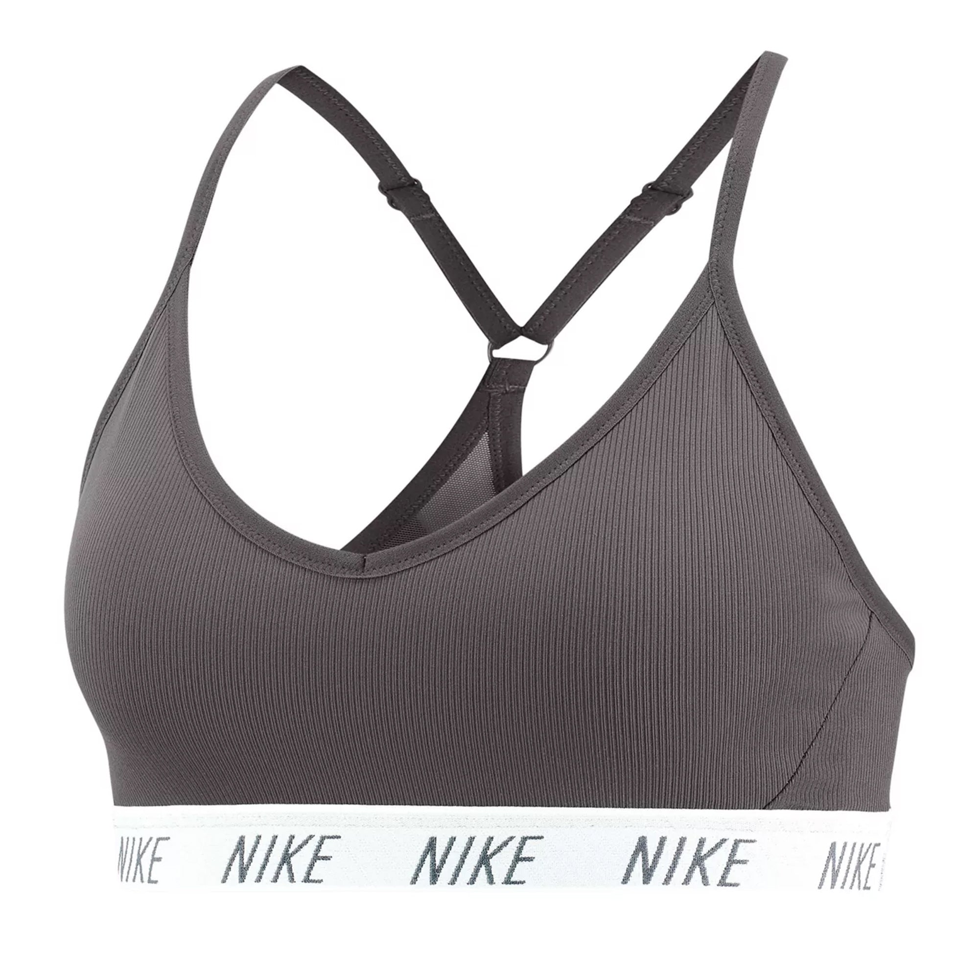 Nike Women's Indy Yoga Sports Bra Grey/White、mySite、bottomscart