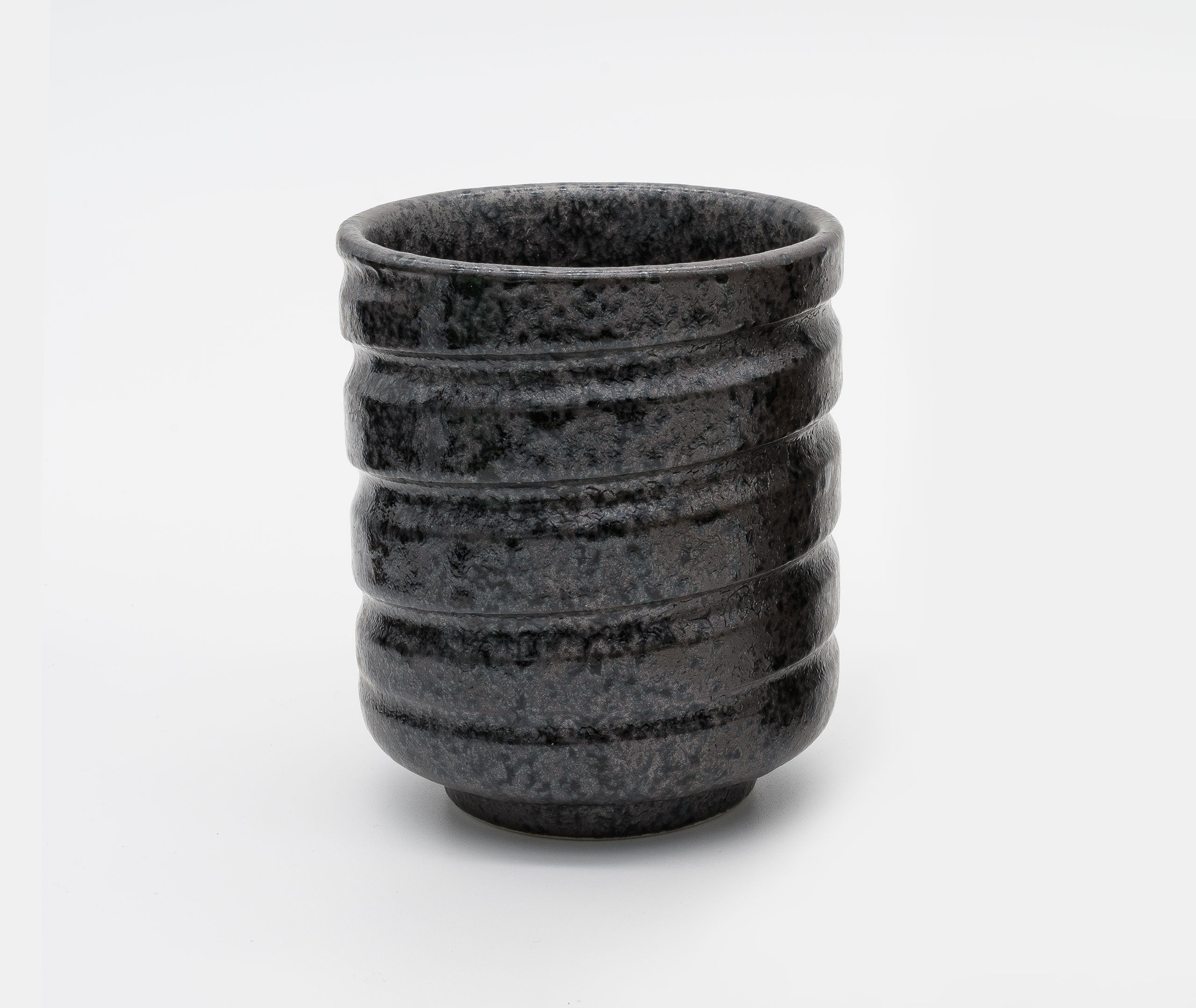 Black Kezuriuzu Glazed Cup Small - Pair、mySite、topwebapps