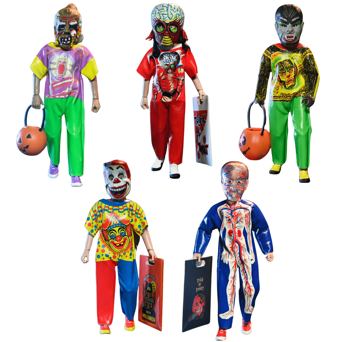 NECA Ben Cooper Costumes Series 6 Set of 5 (6 Clothed Figures)、mySite、hgirdovlk