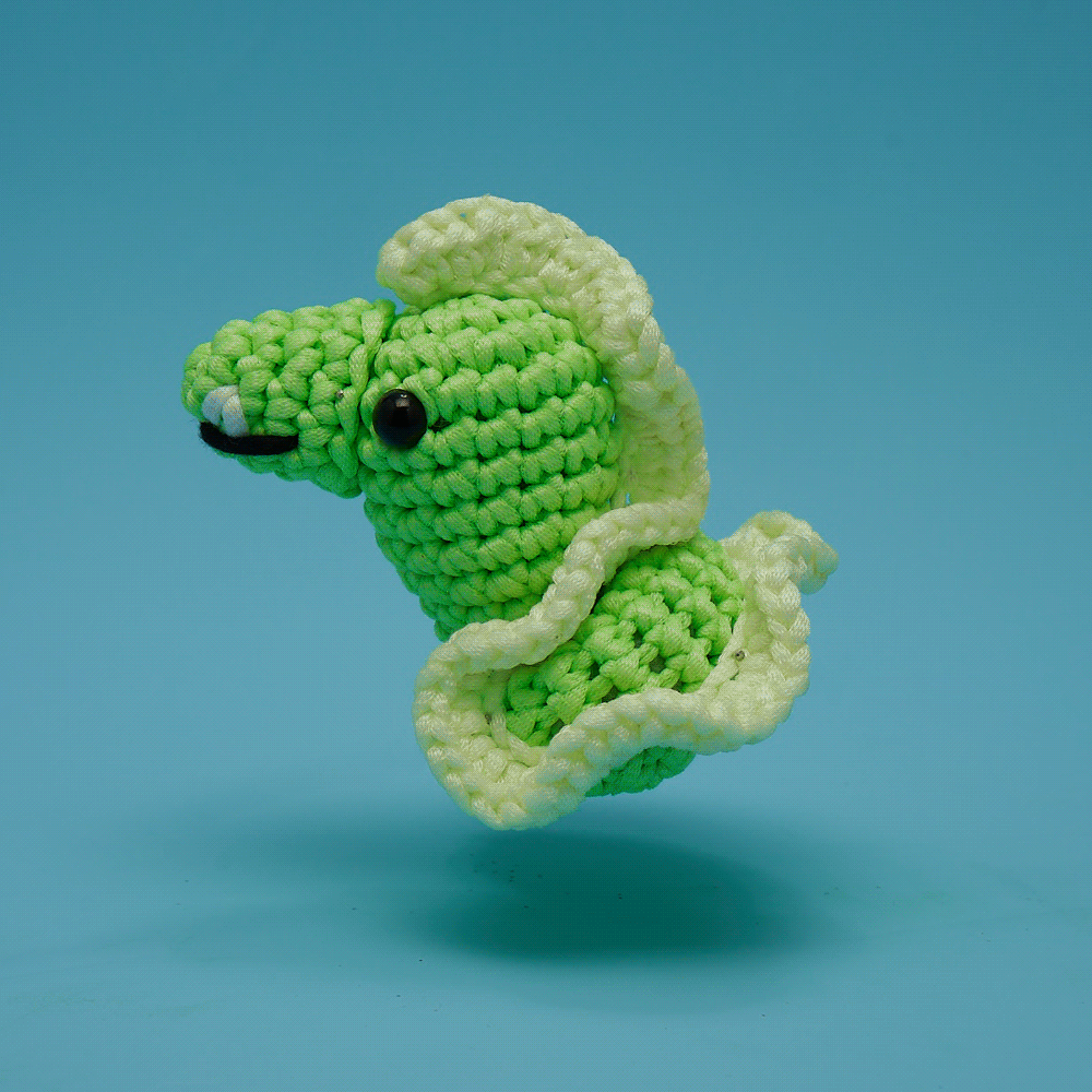 Murphy the Electric Eel Crochet Kit、mySite、lovesweatpilates