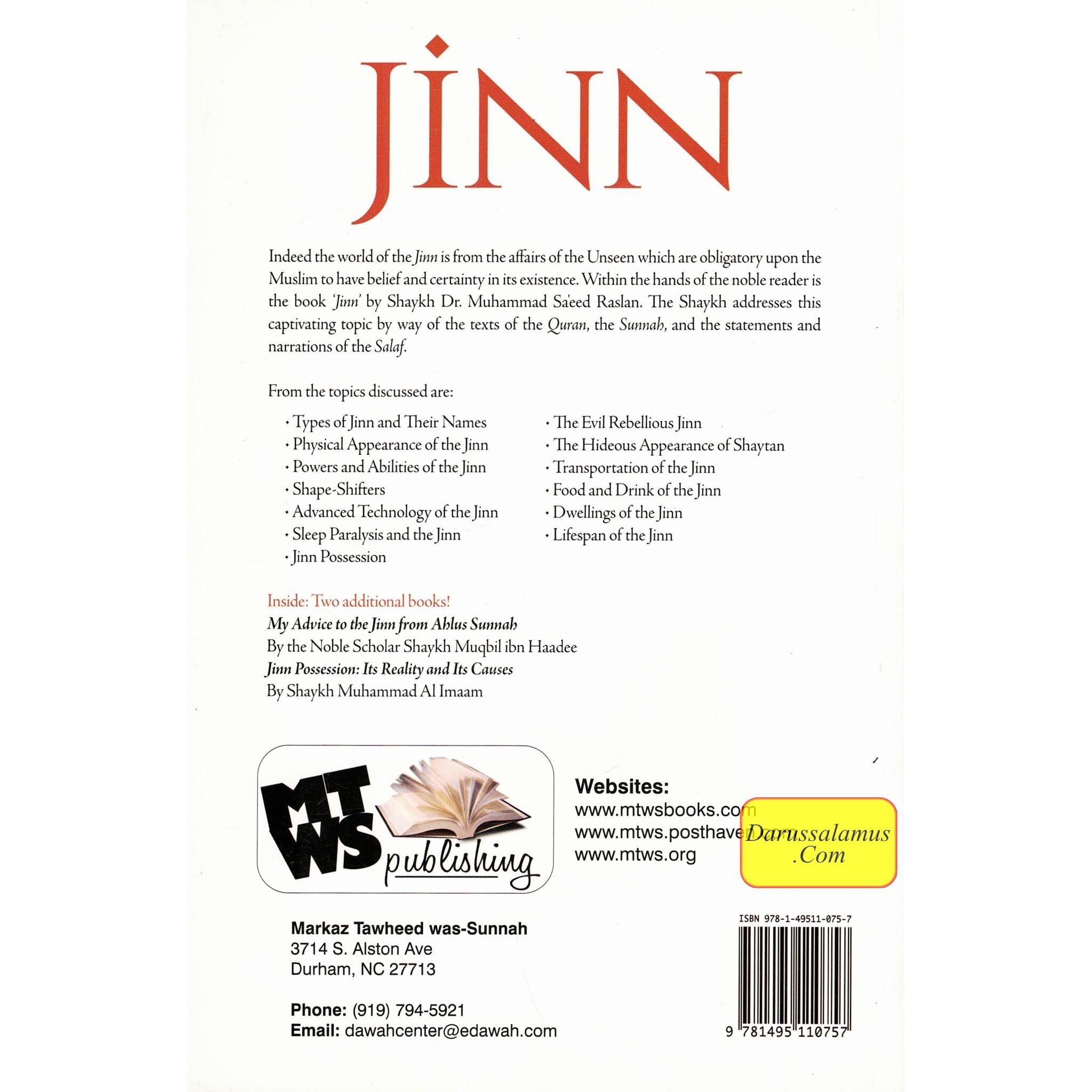 Jinn By Shaykh DR. Muhammad Raslan、mySite、topwebapps