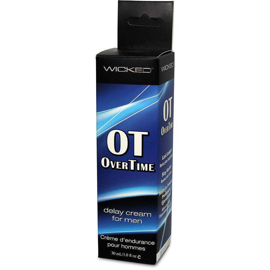 Overtime Delay Cream for Men by Wicked Sensual Care 1 oz、mySite、bottomscart
