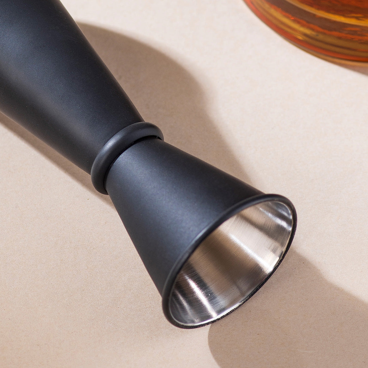 Bar Tools | Stainless Steel Peg Measurer | Dual Side | Black、mySite、camillekostekn