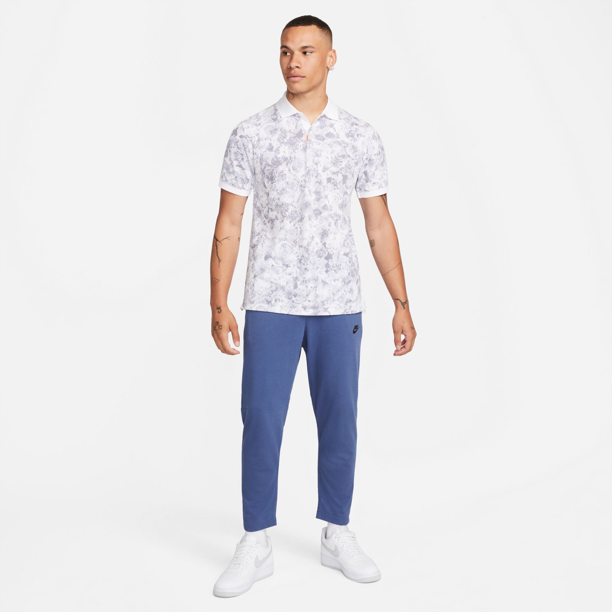 NikeCourt Dri-FIT Heritage London Men's Printed Tennis Polo